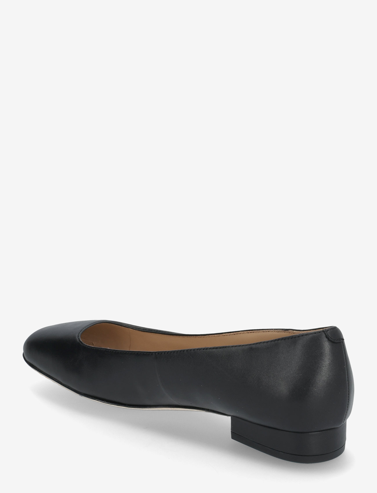 Lauren Ralph Lauren - Emellie Nappa Leather Ballet Flat - konfirmation - black - 2