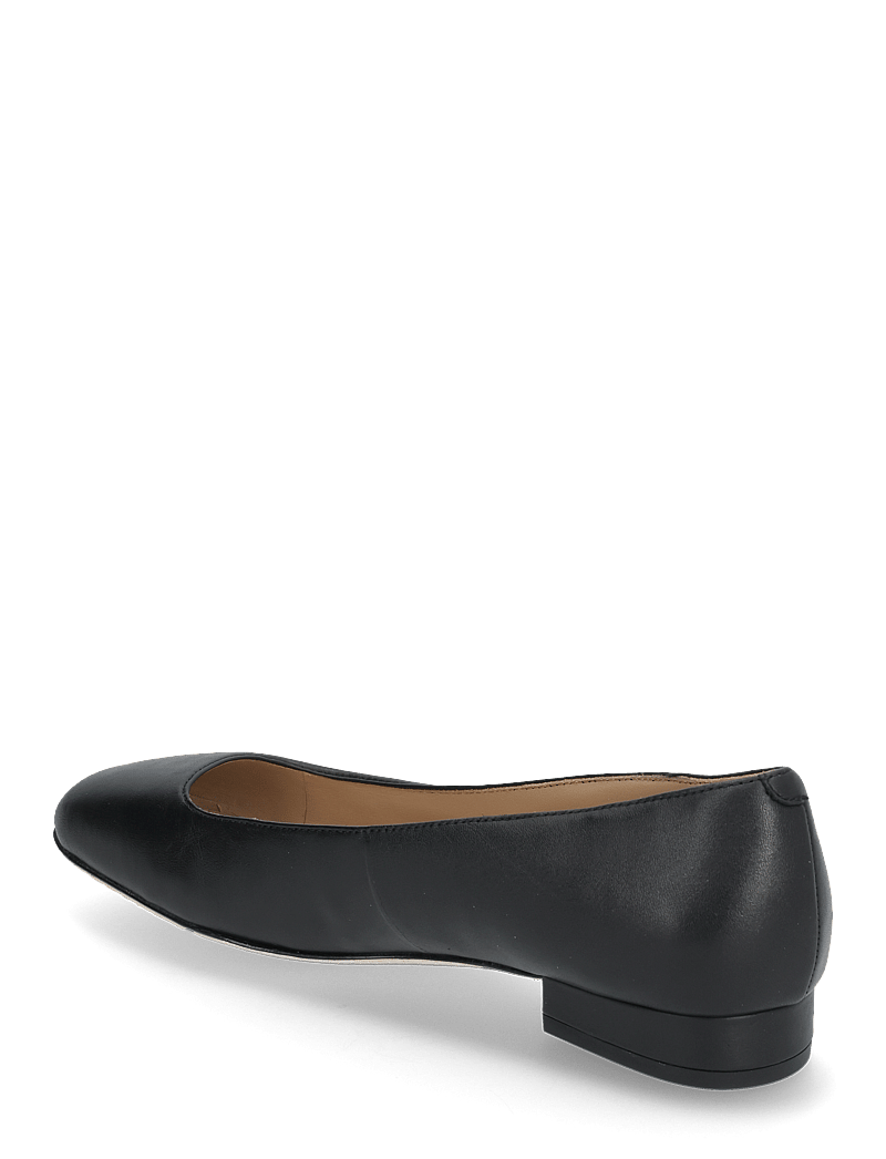 Lauren Ralph Lauren - Emellie Nappa Leather Ballet Flat - konfirmation - black - 2