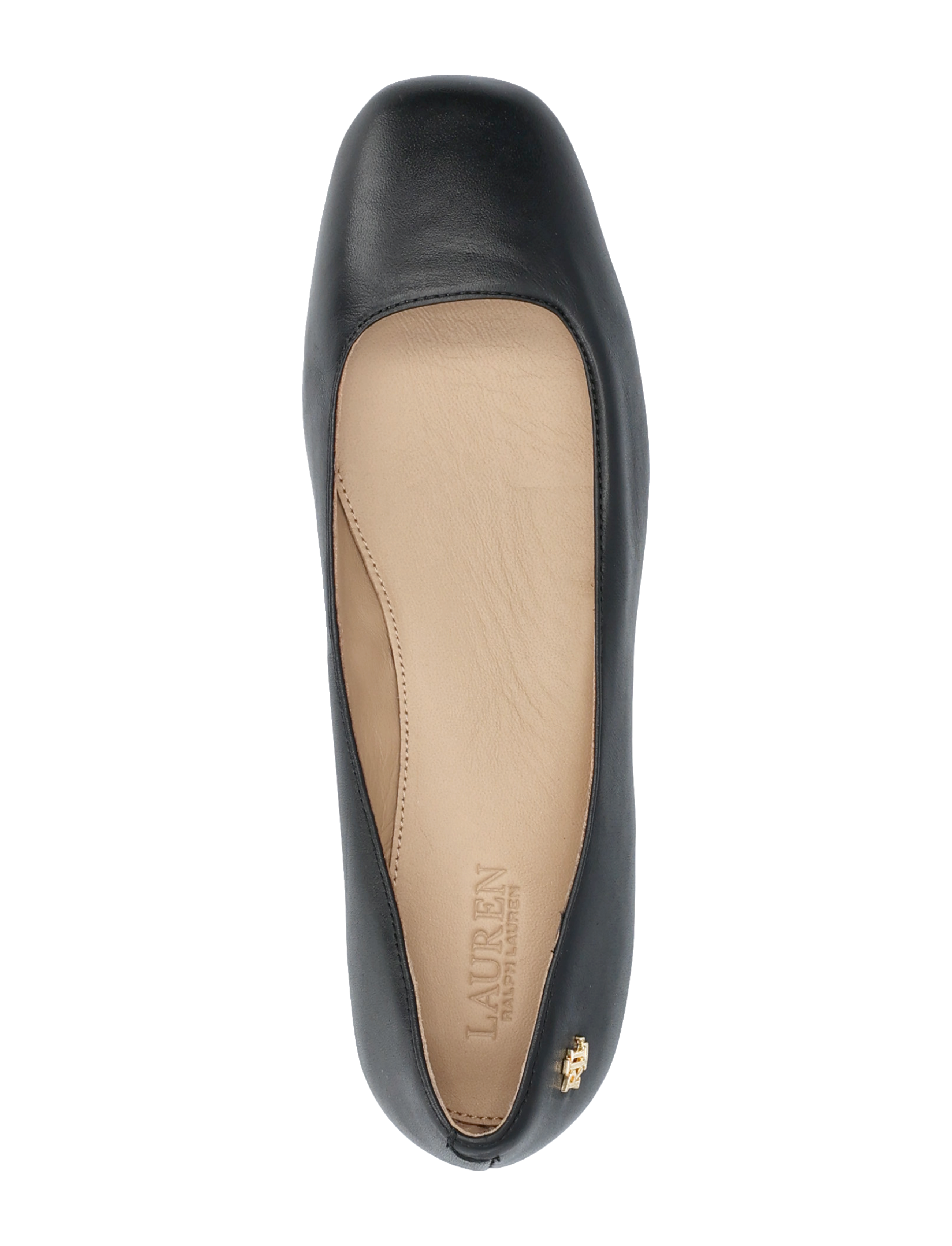 Lauren Ralph Lauren - Emellie Nappa Leather Ballet Flat - black - 3