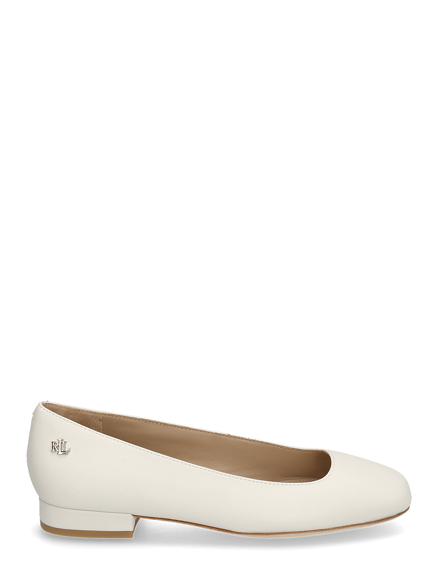 Lauren Ralph Lauren - Emellie Nappa Leather Ballet Flat - confirmation - soft white - 1