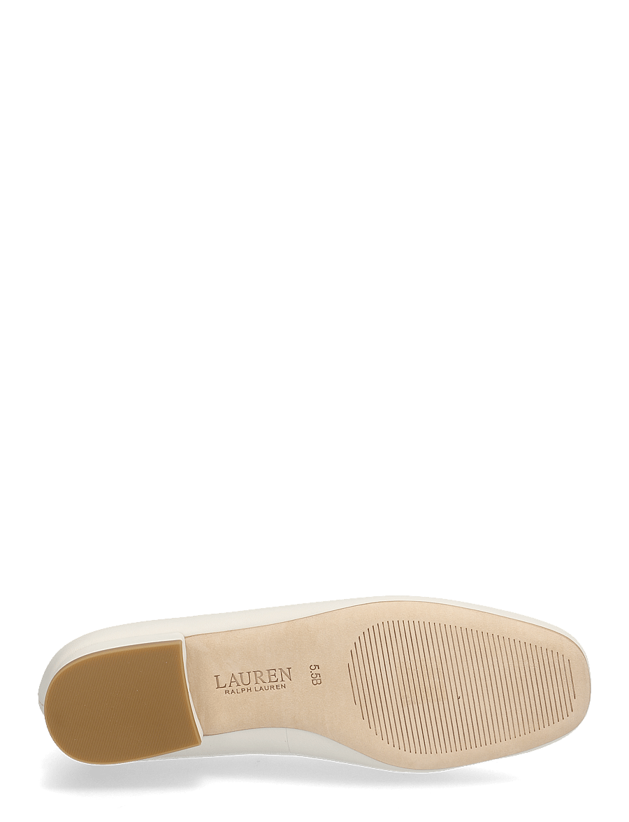 Lauren Ralph Lauren - Emellie Nappa Leather Ballet Flat - confirmation - soft white - 4