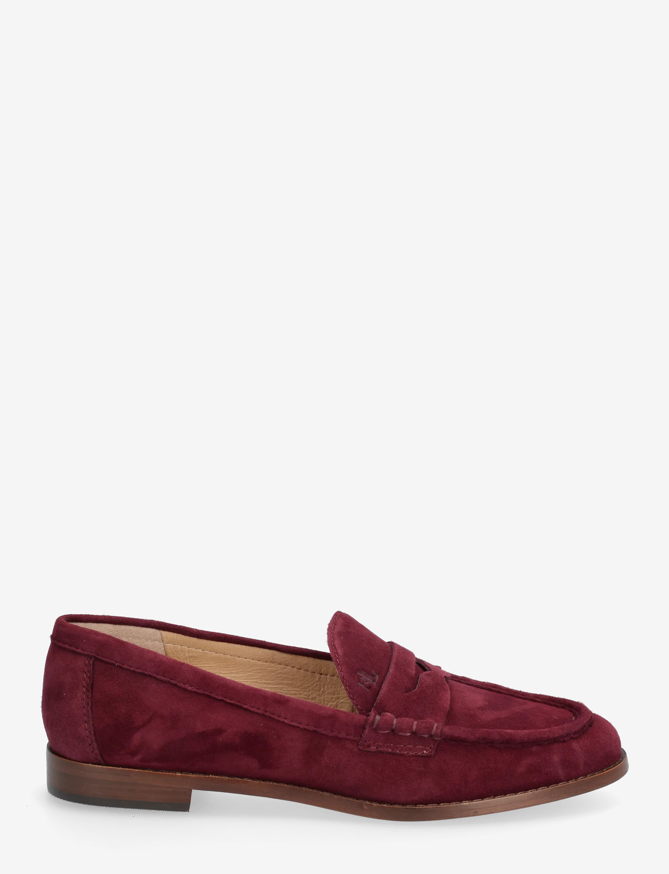 Lauren Ralph Lauren - Wynnie Suede Loafer - særlige begivenheder - dark garnet - 1
