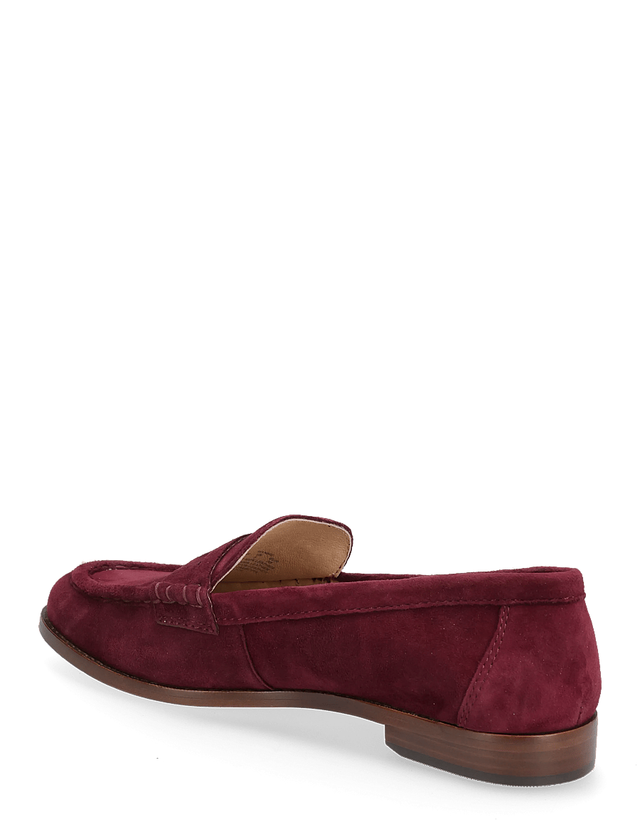 Lauren Ralph Lauren - Wynnie Suede Loafer - moetrendid - dark garnet - 2