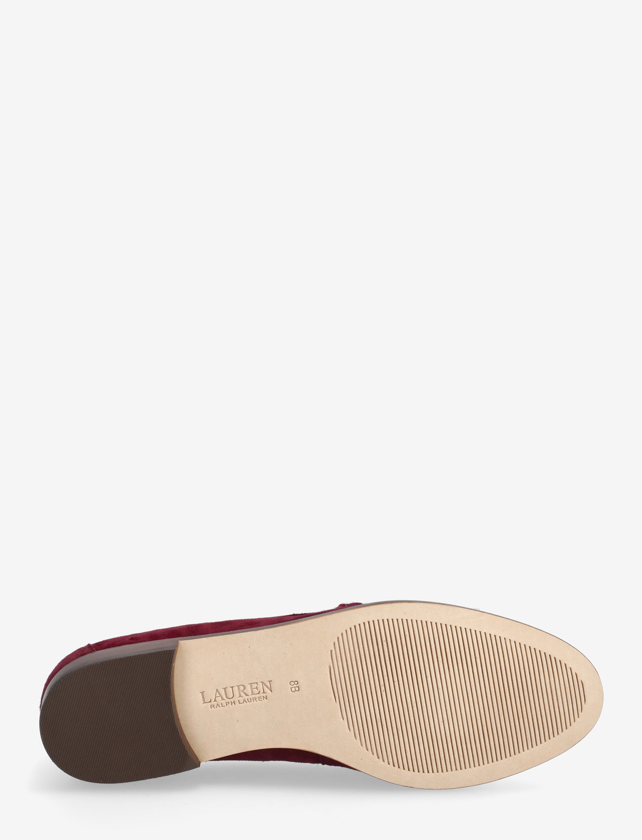 Lauren Ralph Lauren - Wynnie Suede Loafer - særlige begivenheder - dark garnet - 4
