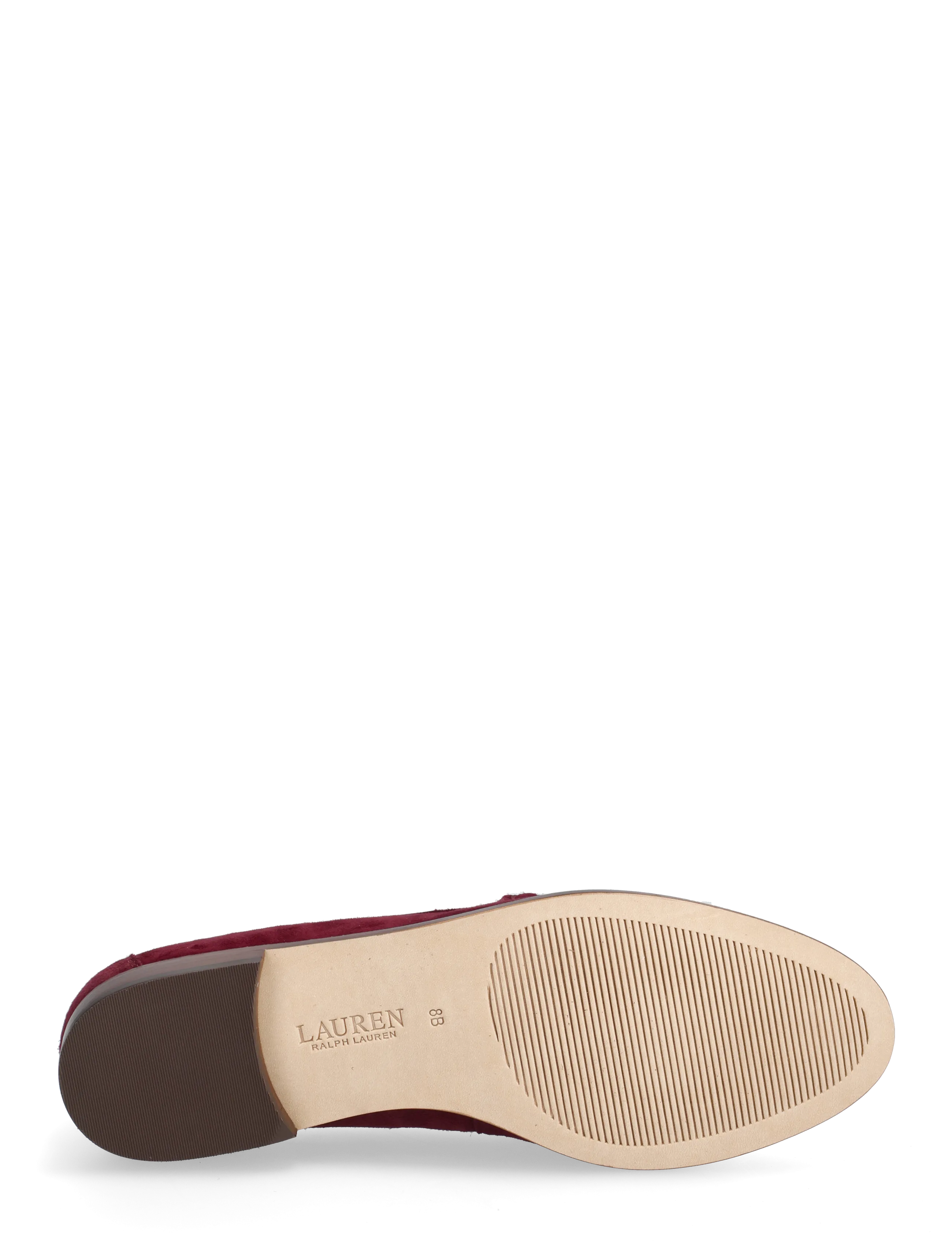 Lauren Ralph Lauren - Wynnie Suede Loafer - mados tendencijos - dark garnet - 4