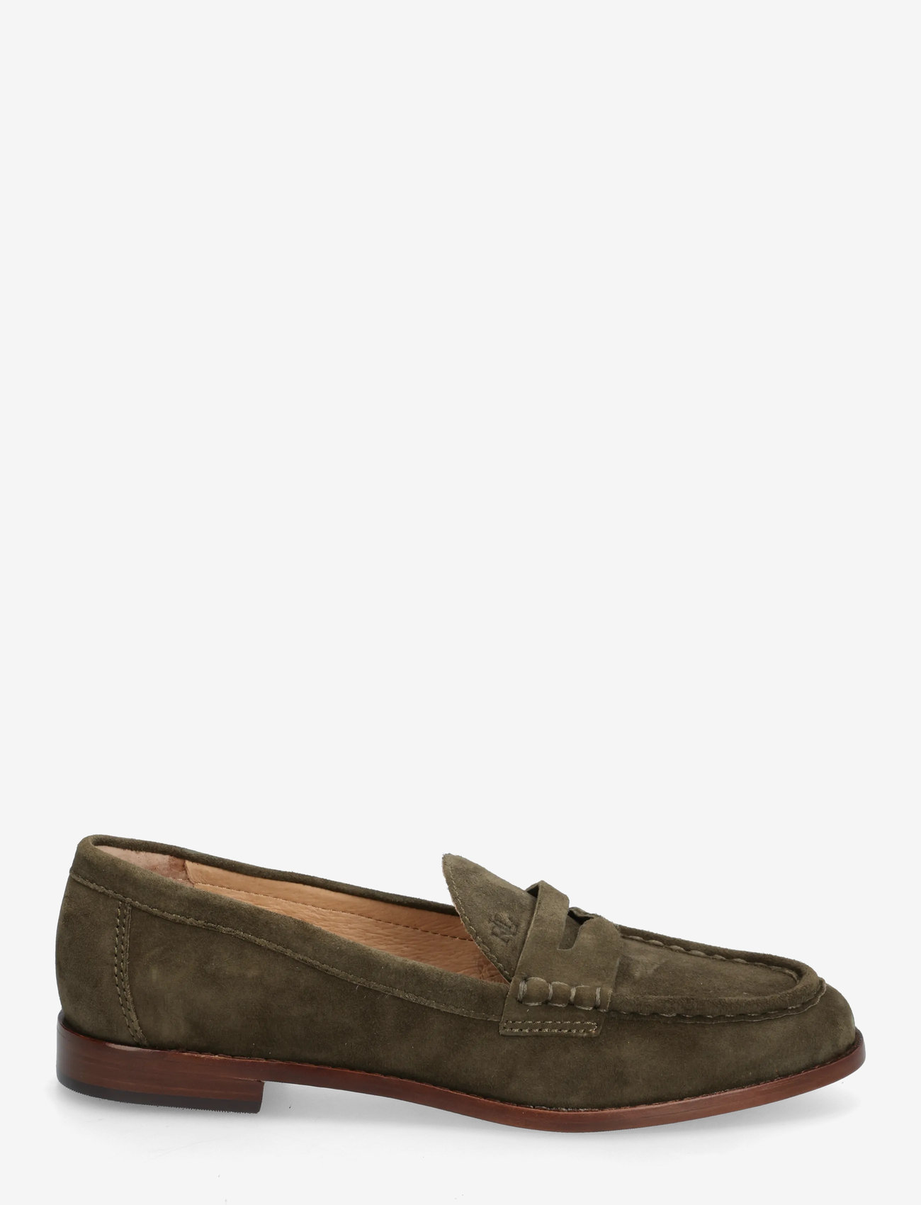 Lauren Ralph Lauren - Wynnie Suede Loafer - erilised sündmused - dark olive - 1