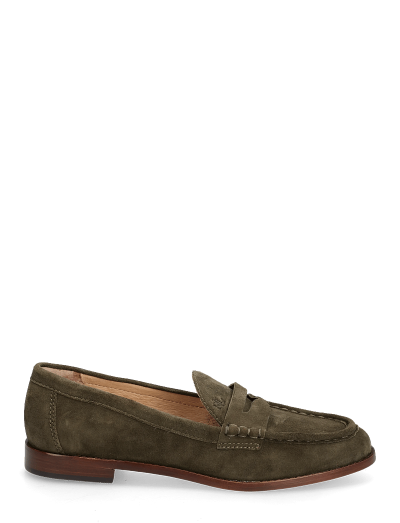 Lauren Ralph Lauren - Wynnie Suede Loafer - besondere anlässe - dark olive - 1