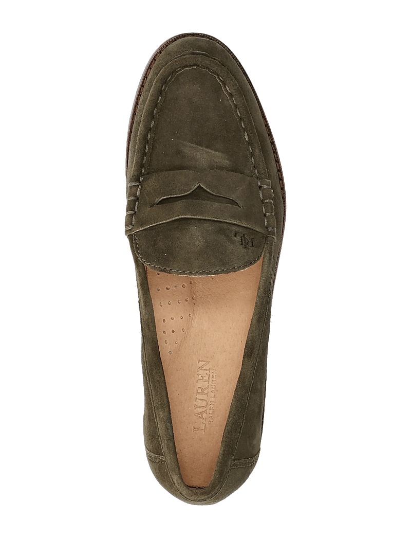 Lauren Ralph Lauren - Wynnie Suede Loafer - besondere anlässe - dark olive - 3