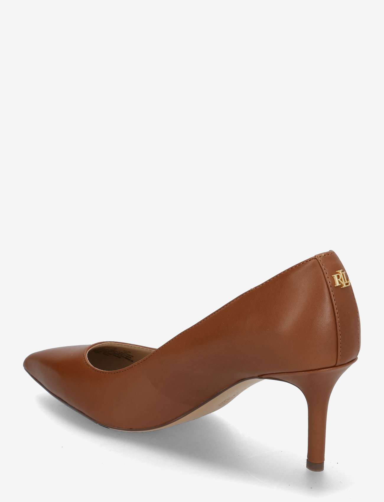 Lauren Ralph Lauren - Lanette Leather Pump - pumps - deep saddle tan - 2