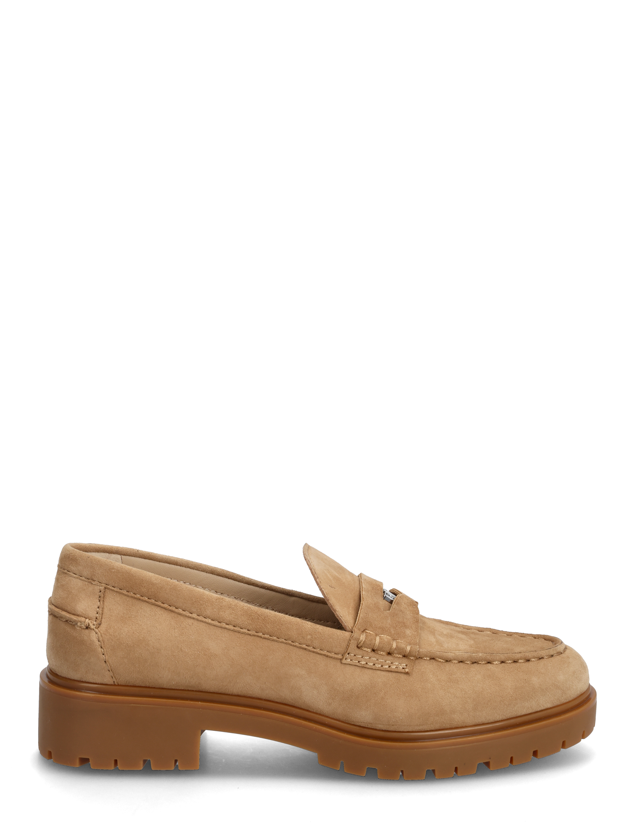 Lauren Ralph Lauren - Marli Suede Penny Loafer - modetrends - camel - 1