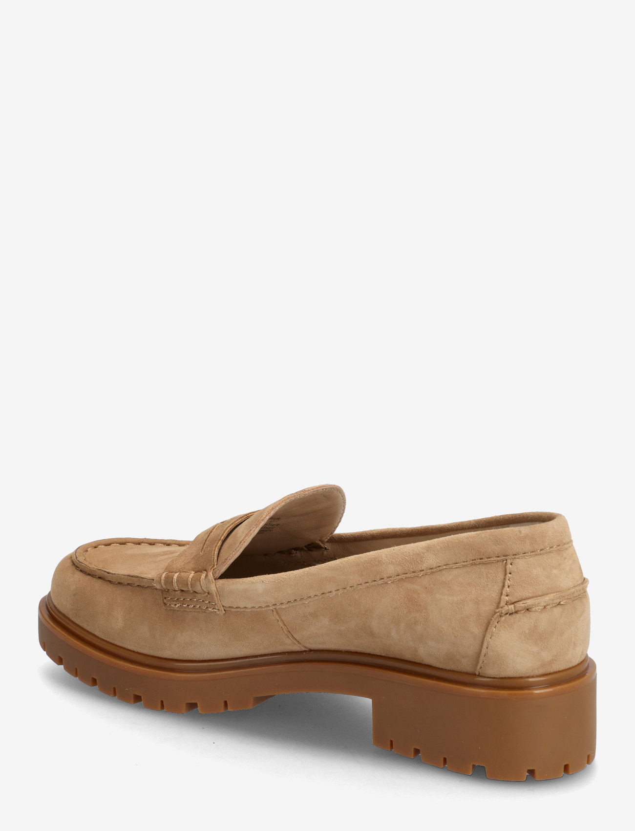 Lauren Ralph Lauren - Marli Suede Penny Loafer - speciella tillfällen - camel - 2