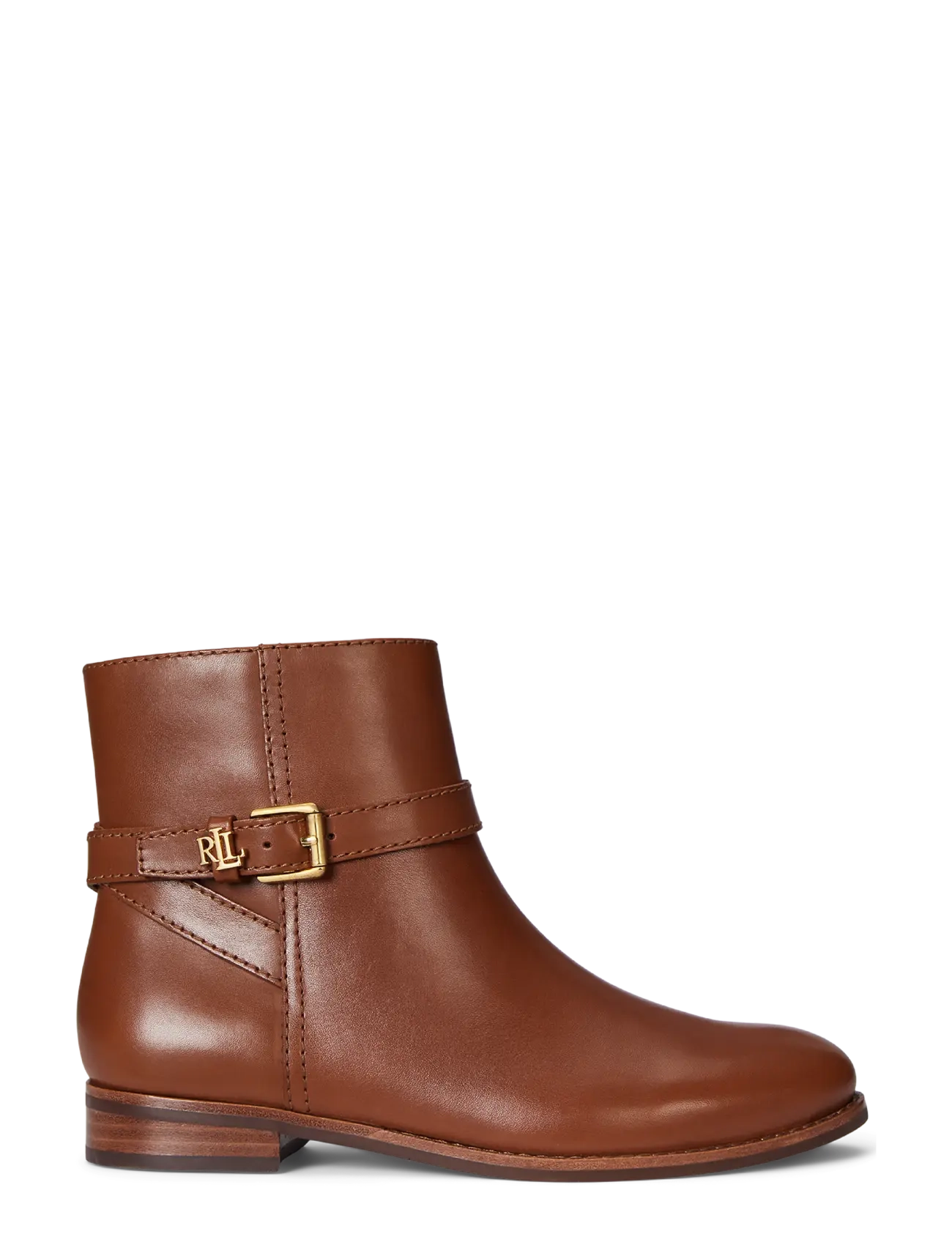 Lauren Ralph Lauren Brooke II Calfskin Bootie - Lauren Ralph Lauren - LAUREN TAN / brown