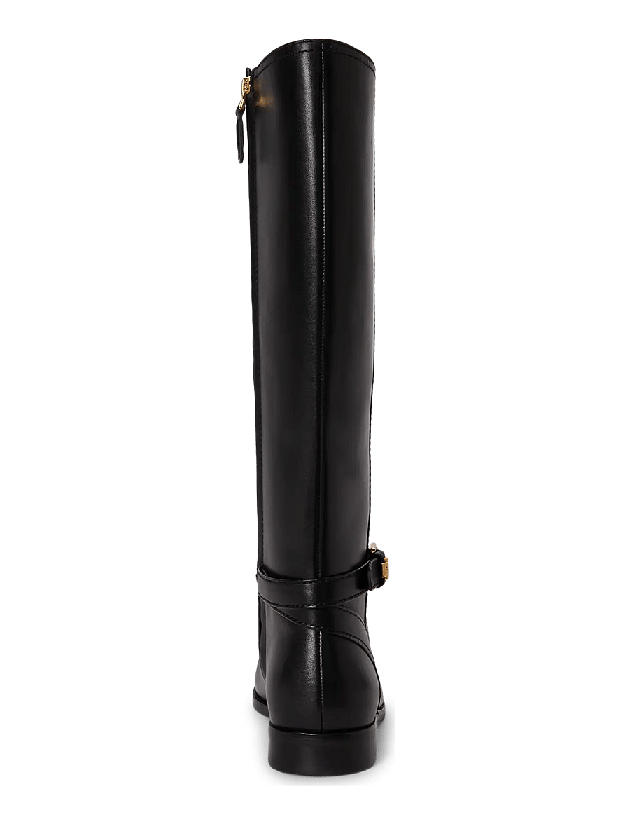 Lauren Ralph Lauren - SMOOTH CALF-BROOKE TLL 2-BO-TAL - kniehohe stiefel - black - 1