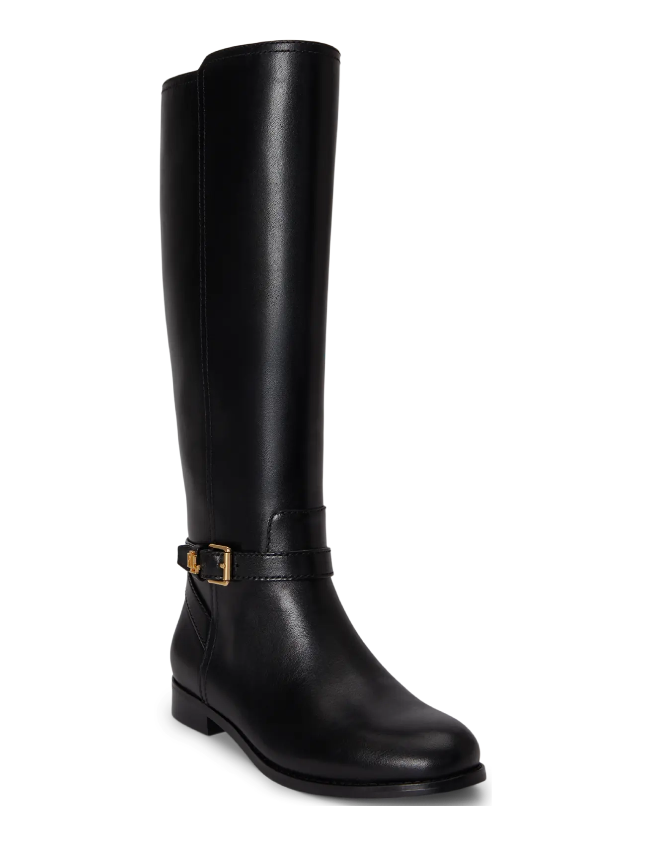 Lauren Ralph Lauren - SMOOTH CALF-BROOKE TLL 2-BO-TAL - kniehohe stiefel - black - 2