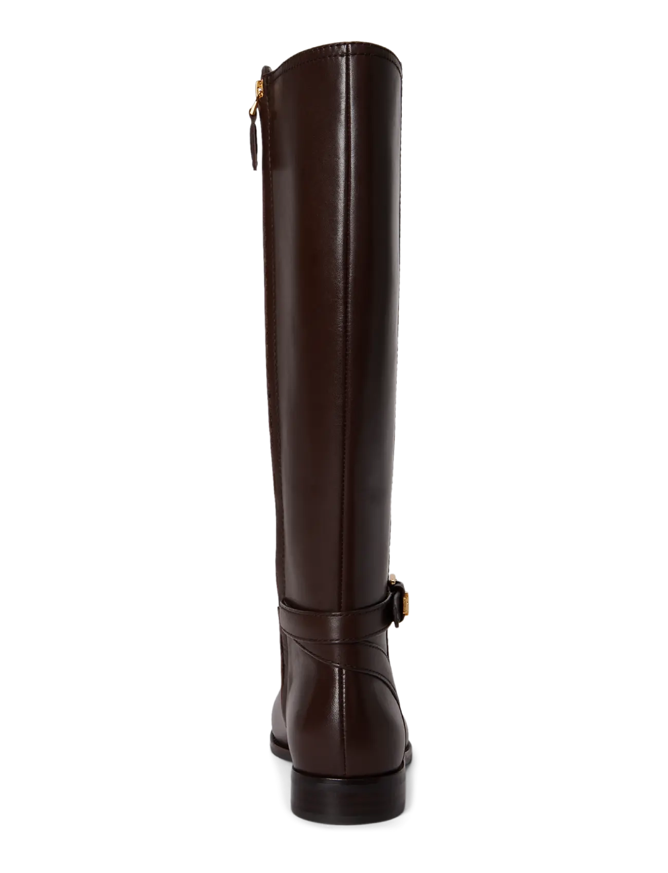 Lauren Ralph Lauren - SMOOTH CALF-BROOKE TLL 2-BO-TAL - kniehohe stiefel - chestnut brown - 1