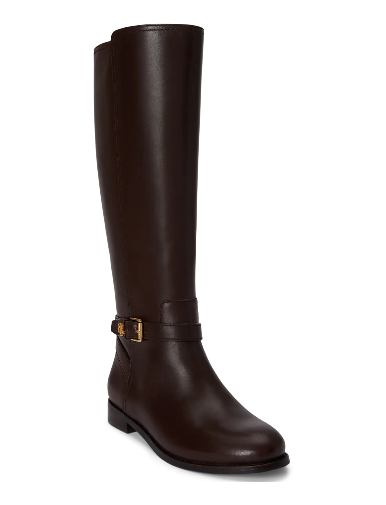 Lauren Ralph Lauren - SMOOTH CALF-BROOKE TLL 2-BO-TAL - kniehohe stiefel - chestnut brown - 2