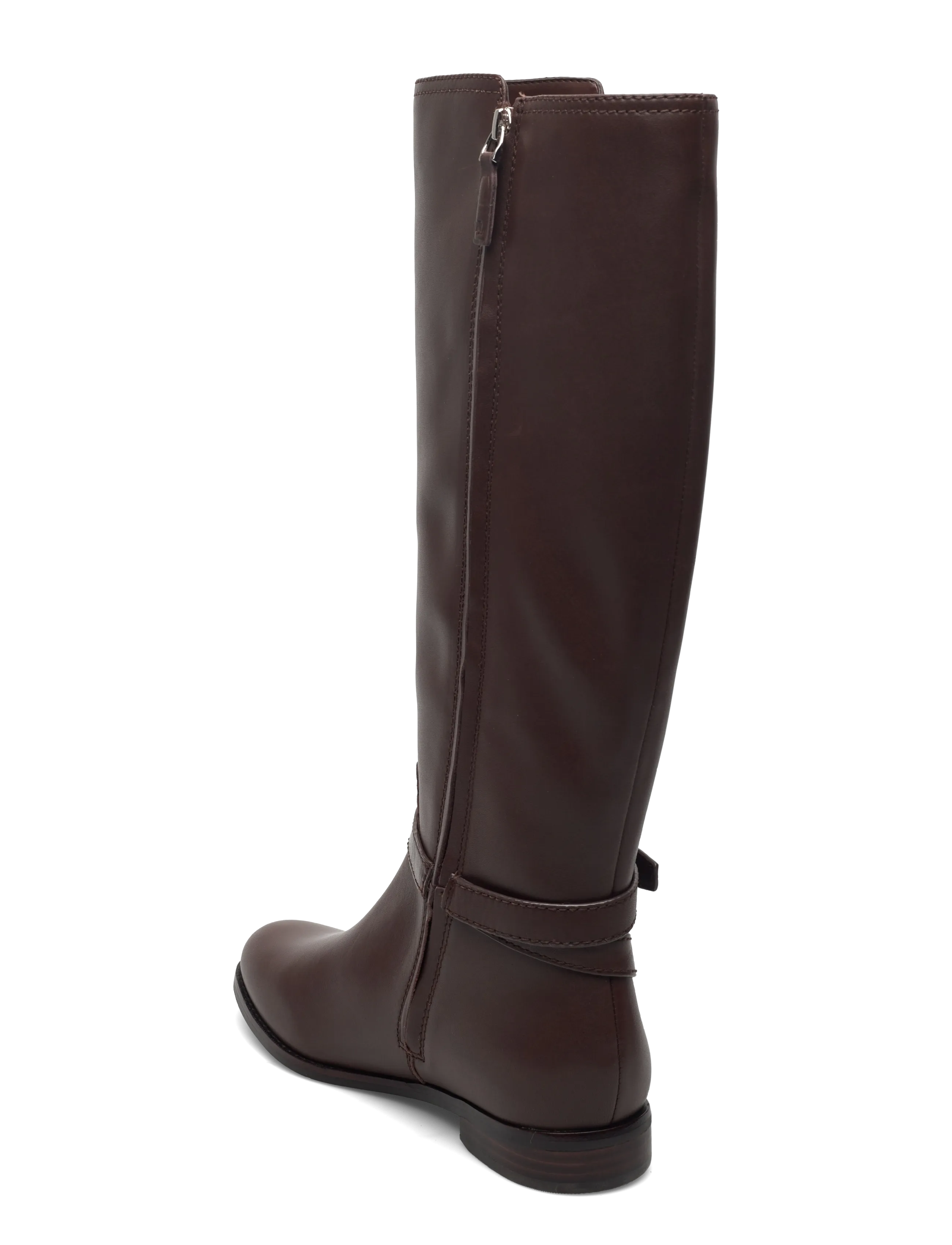 Lauren Ralph Lauren - Brooke II Calfskin Tall Boot - bottes hautes au genou - dark hickory - 2