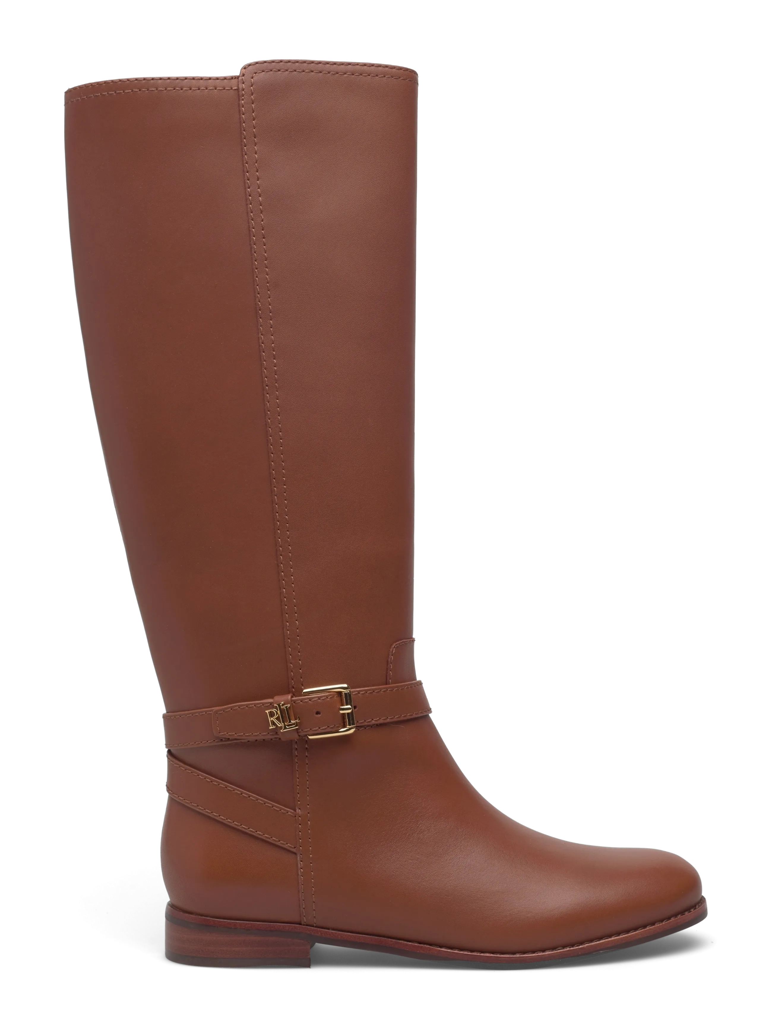 Lauren Ralph Lauren - Brooke II Calfskin Tall Boot - aulinukai - lauren tan - 1