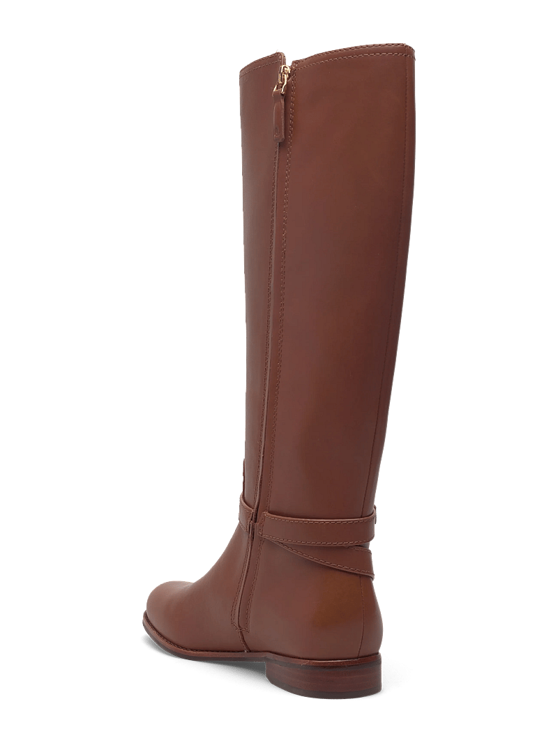Lauren Ralph Lauren - Brooke II Calfskin Tall Boot - kniehohe stiefel - lauren tan - 2