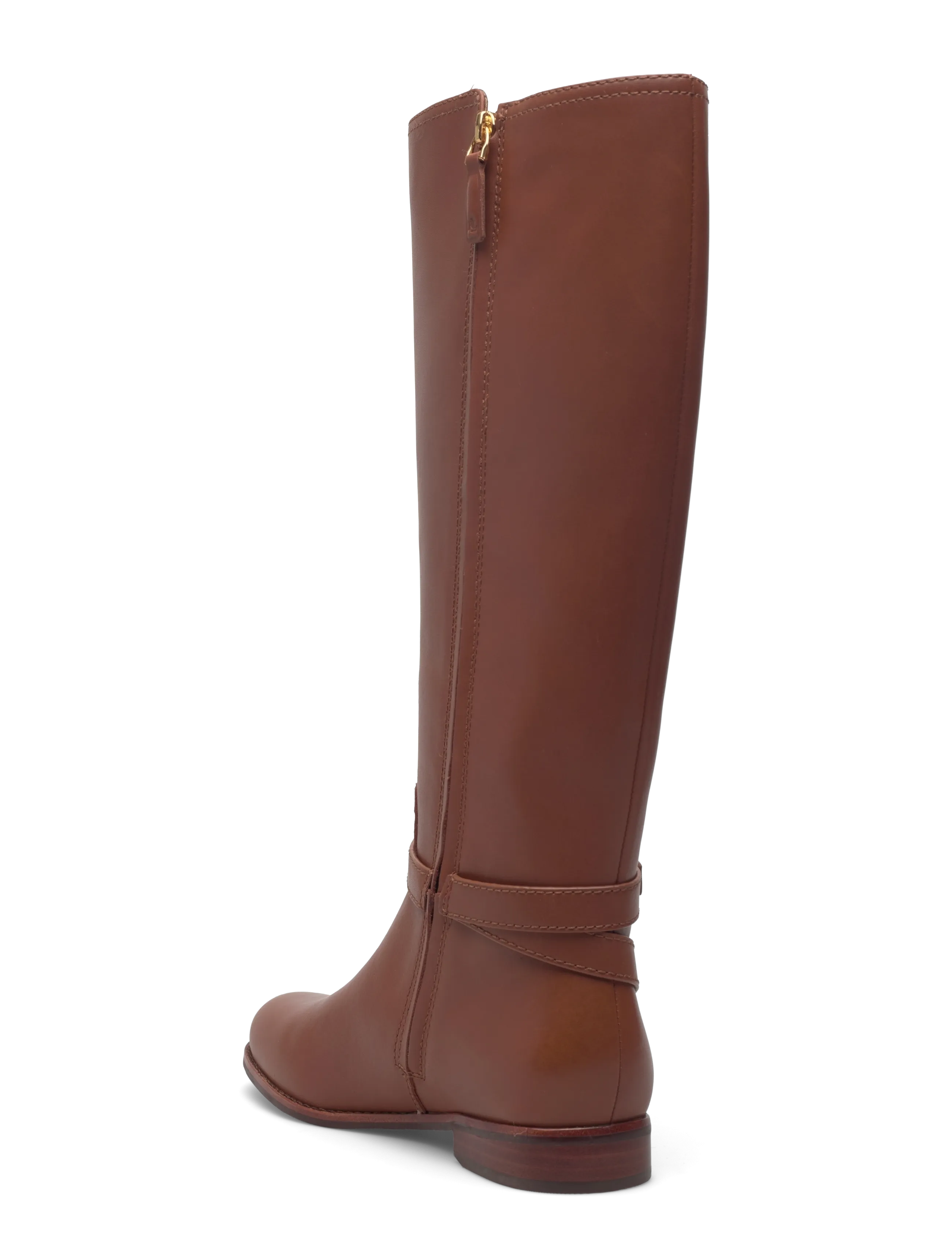 Lauren Ralph Lauren - Brooke II Calfskin Tall Boot - aulinukai - lauren tan - 2