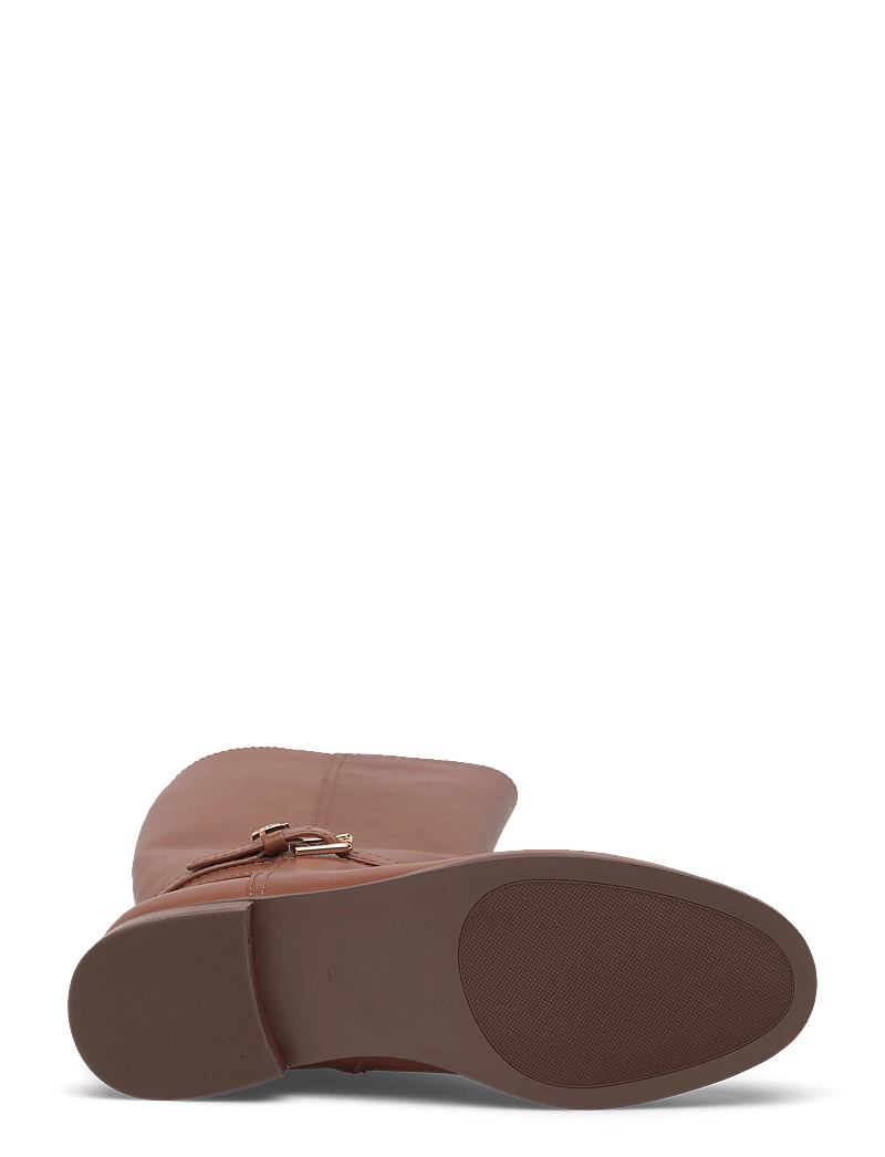 Lauren Ralph Lauren - Brooke II Calfskin Tall Boot - kniehohe stiefel - lauren tan - 4