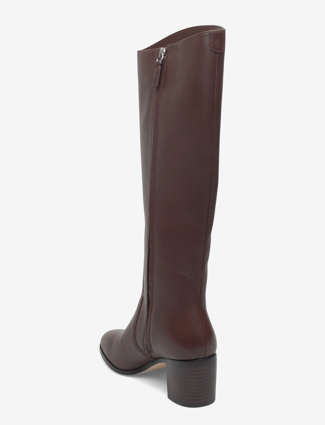 Lauren Ralph Lauren - Charly Calfskin Tall Boot - lange stiefel - dark hickory - 2