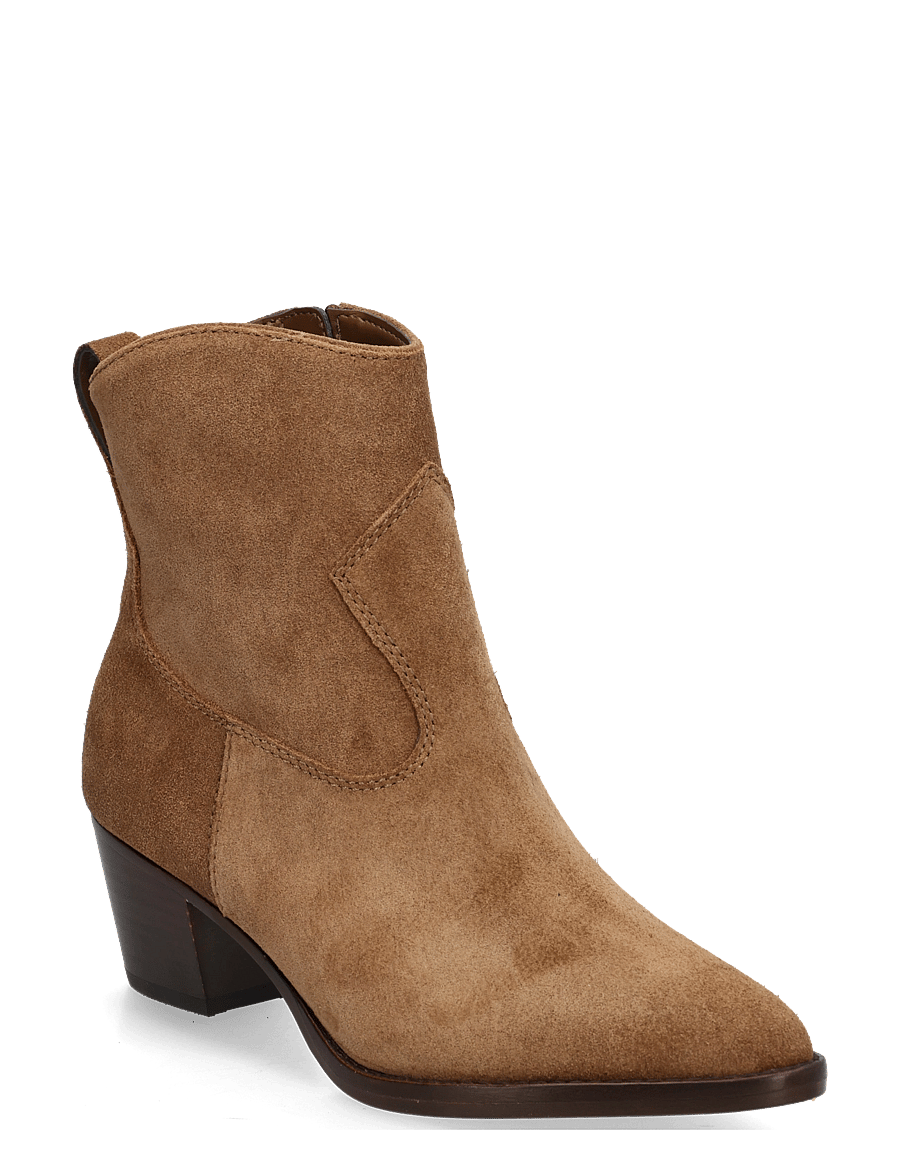 Lauren Ralph Lauren - SUEDE-HARPHER-BO-BTE - kontsaga poolsaapad - light tobacco - 0