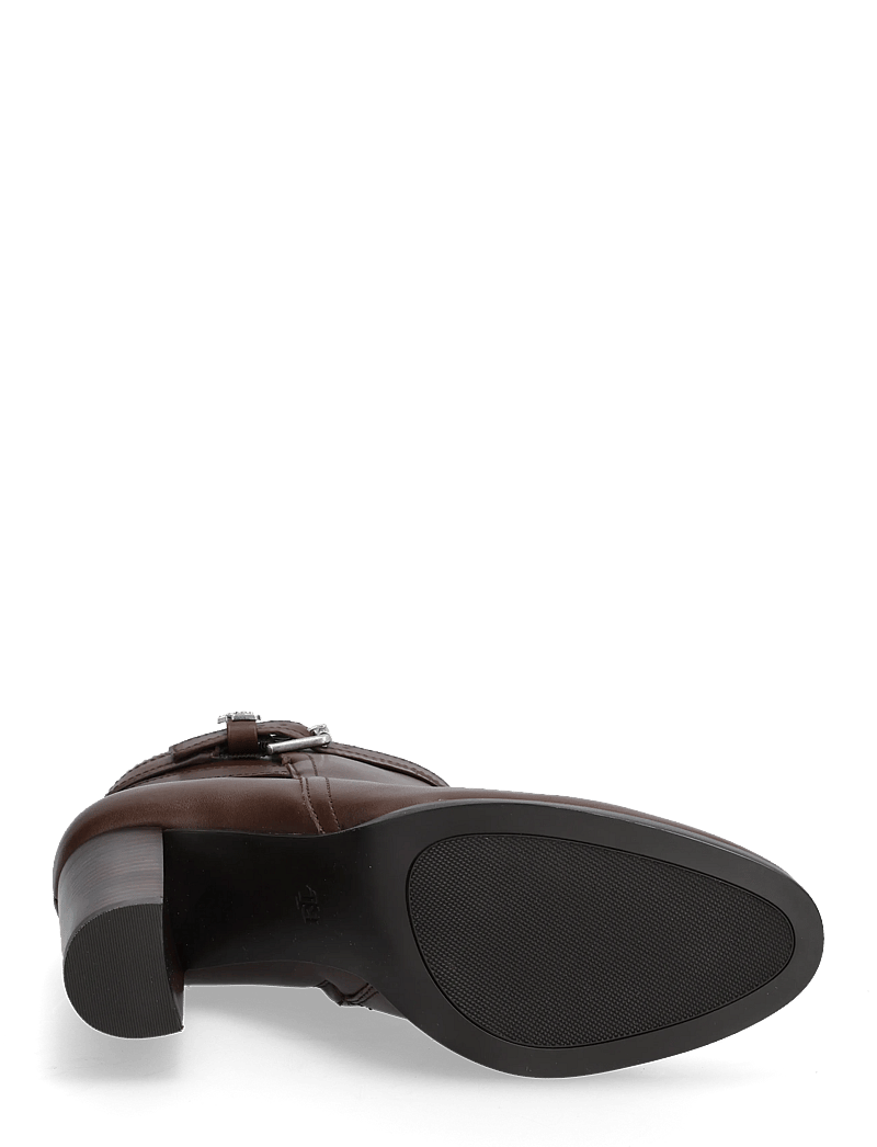 Lauren Ralph Lauren - SMOOTH CALF-BRKE BT HL 2-BO-BTE - stiefeletten mit absatz - dark hickory - 4