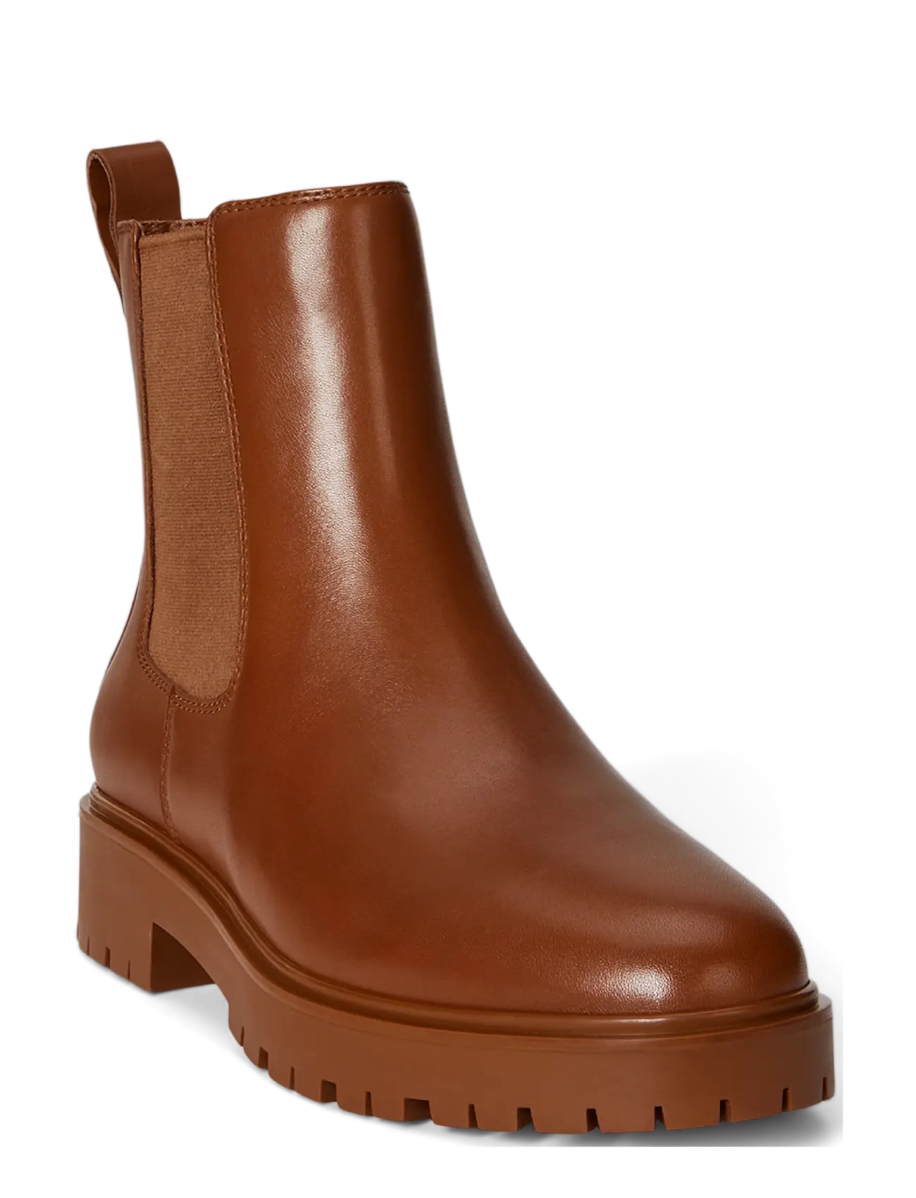 Lauren Ralph Lauren - Allyson Calfskin Bootie - lauren tan - 3
