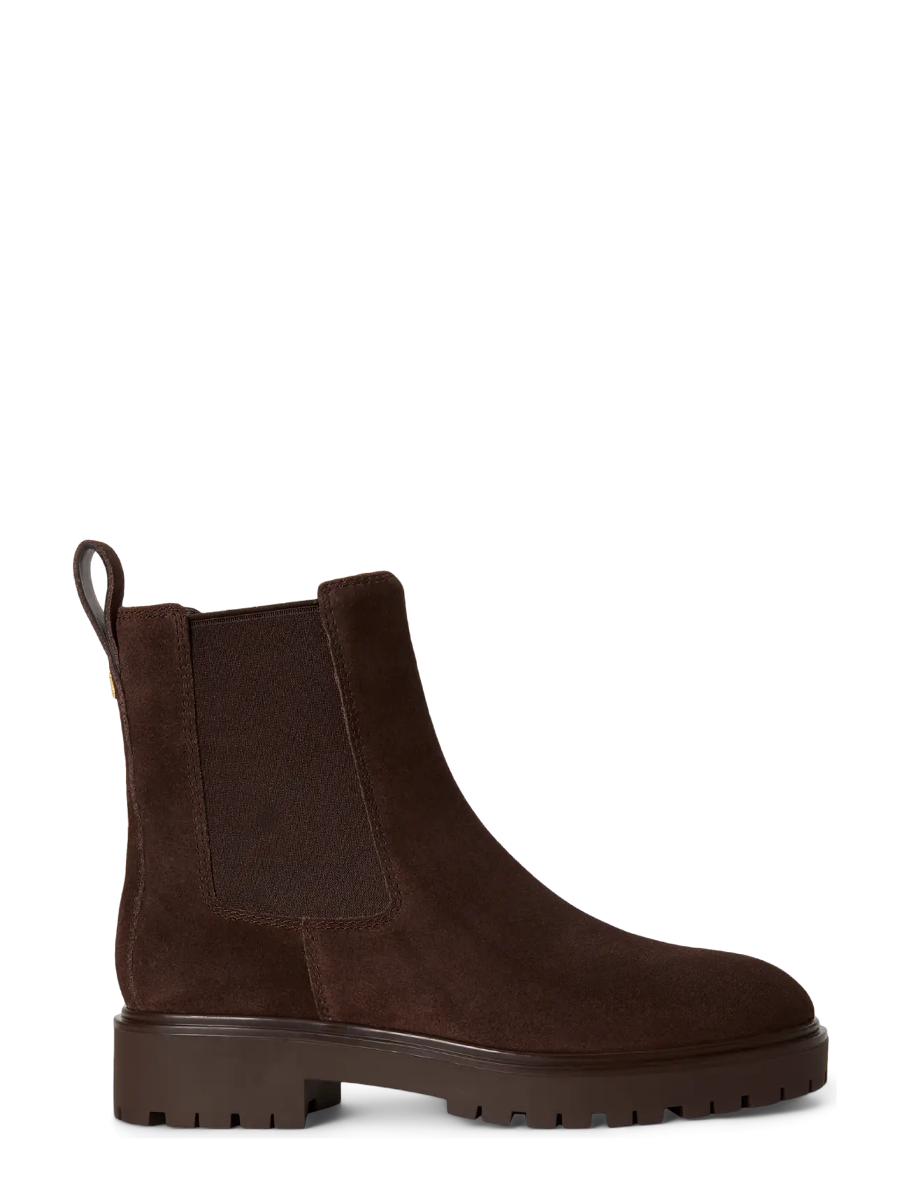 Lauren Ralph Lauren Allyson Suede Bootie - Neuheiten - CHESTNUT BROWN / brown