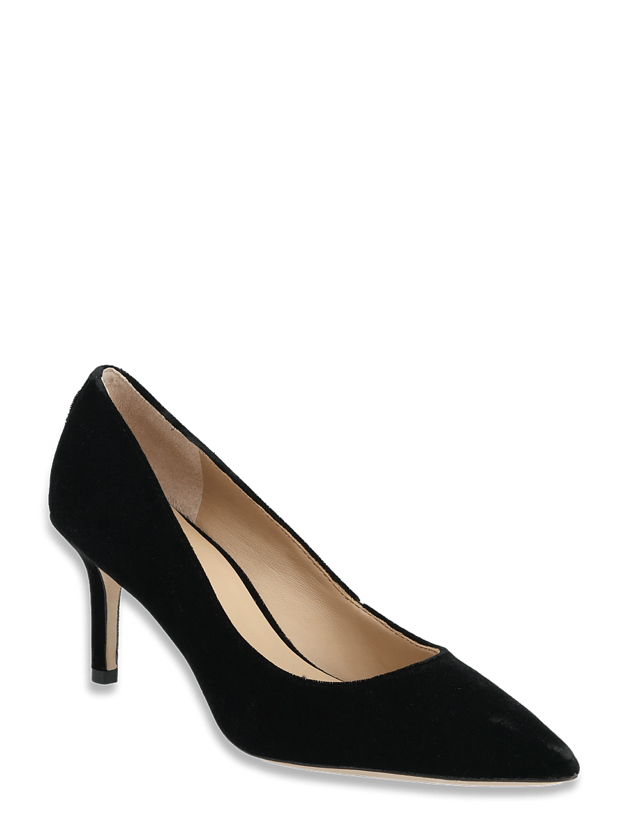 Lauren Ralph Lauren - Lanette Velvet Pump - kontsakingad - black - 0