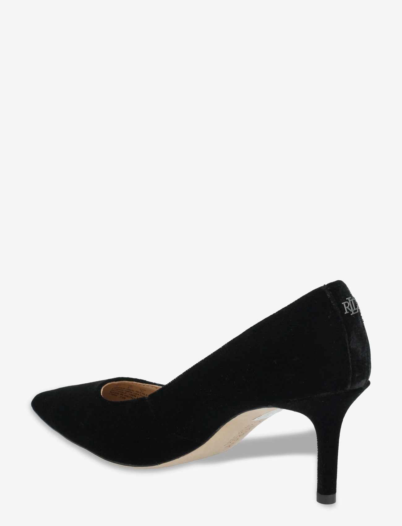 Lauren Ralph Lauren - Lanette Velvet Pump - pumps - black - 2