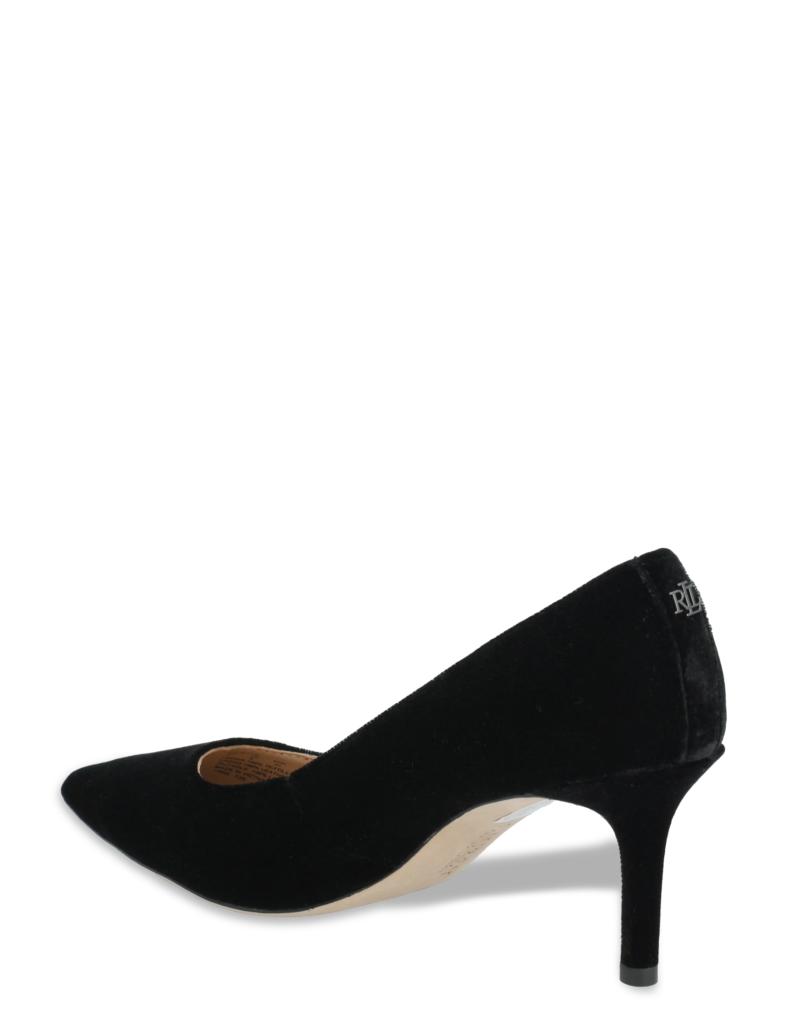 Lauren Ralph Lauren - Lanette Velvet Pump - black - 2