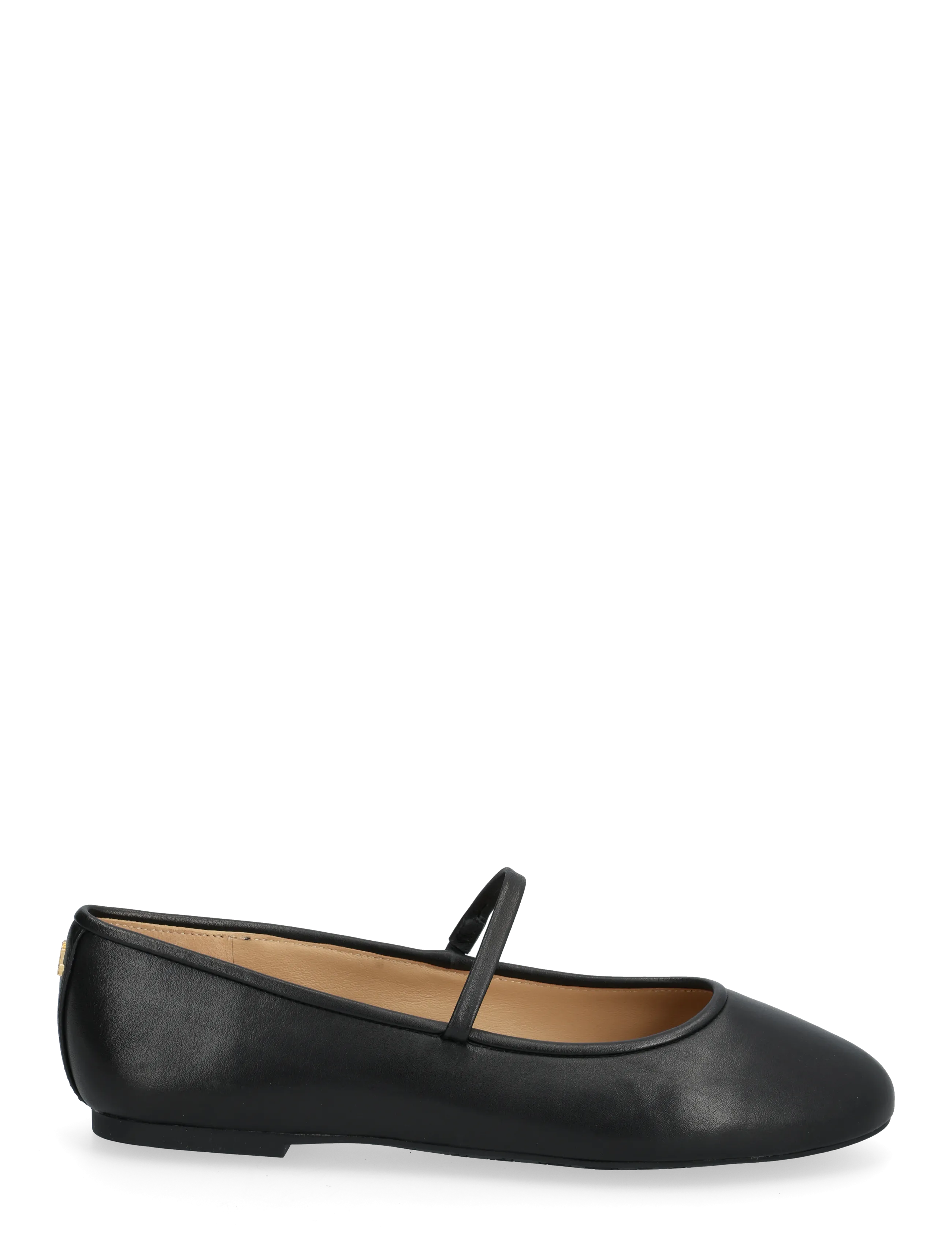 Lauren Ralph Lauren - Jayna Nappa Leather Mary Jane Flat - black - 1