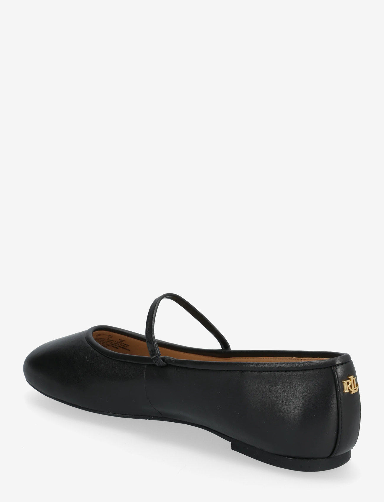 Lauren Ralph Lauren - Jayna Nappa Leather Mary Jane Flat - særlige begivenheder - black - 2