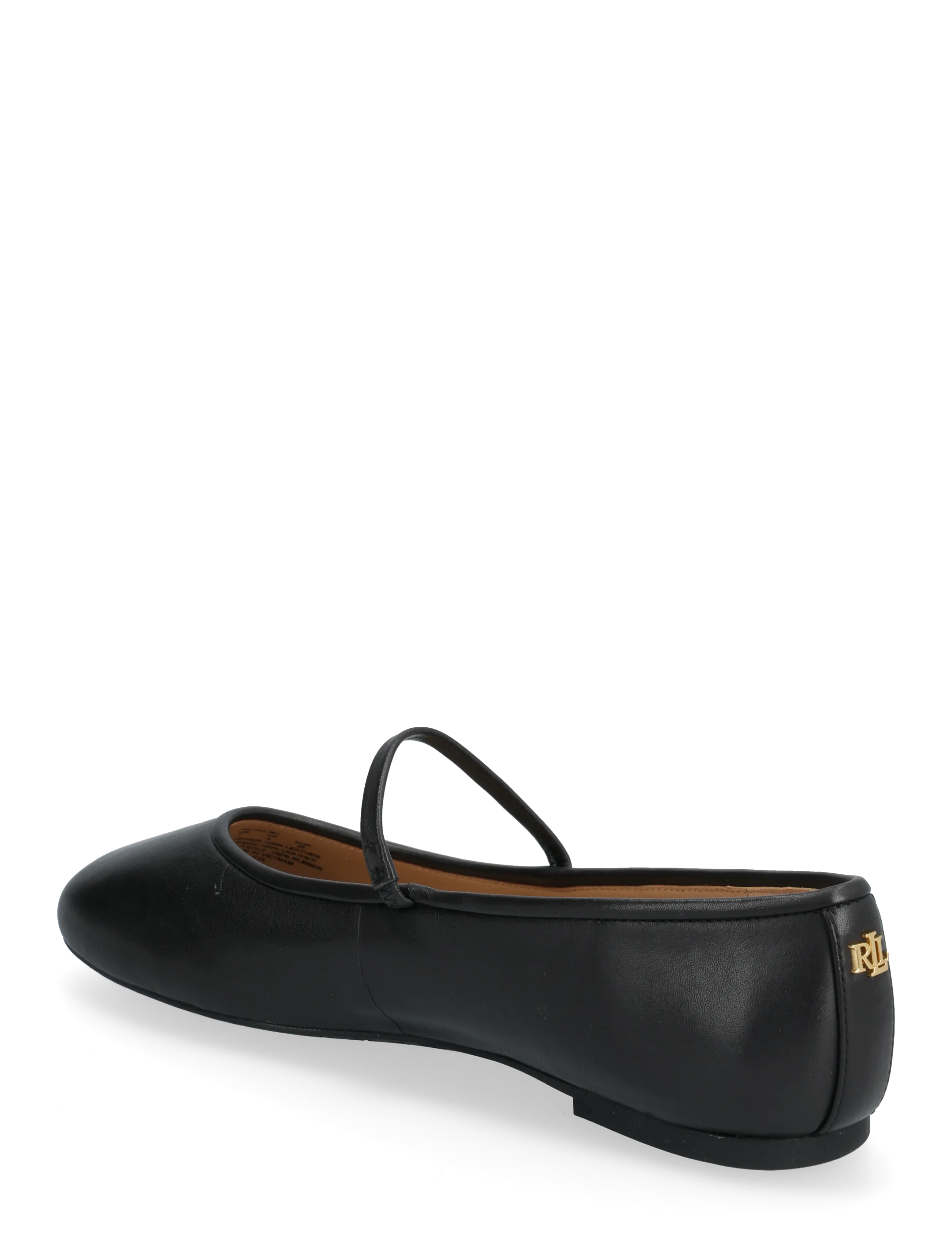 Lauren Ralph Lauren - Jayna Nappa Leather Mary Jane Flat - black - 2