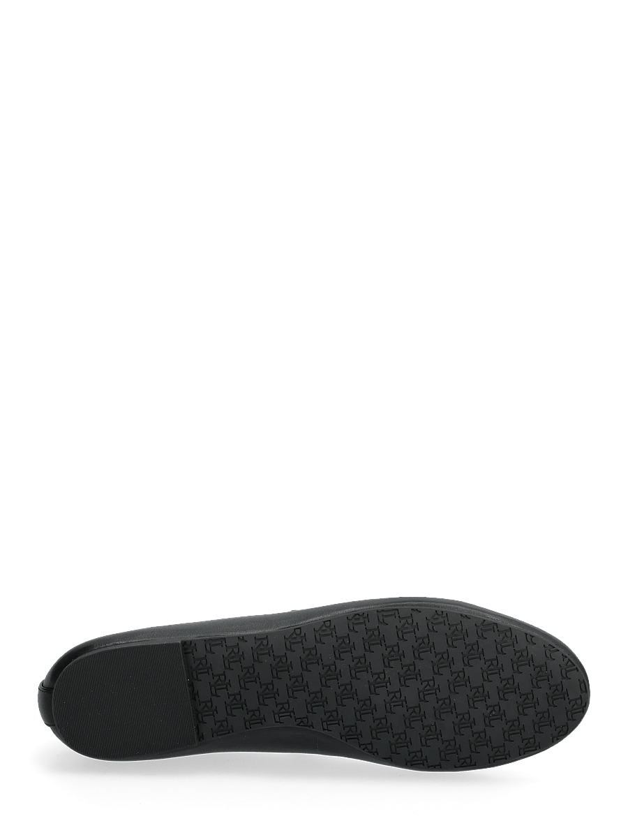 Lauren Ralph Lauren - Jayna Nappa Leather Mary Jane Flat - black - 4