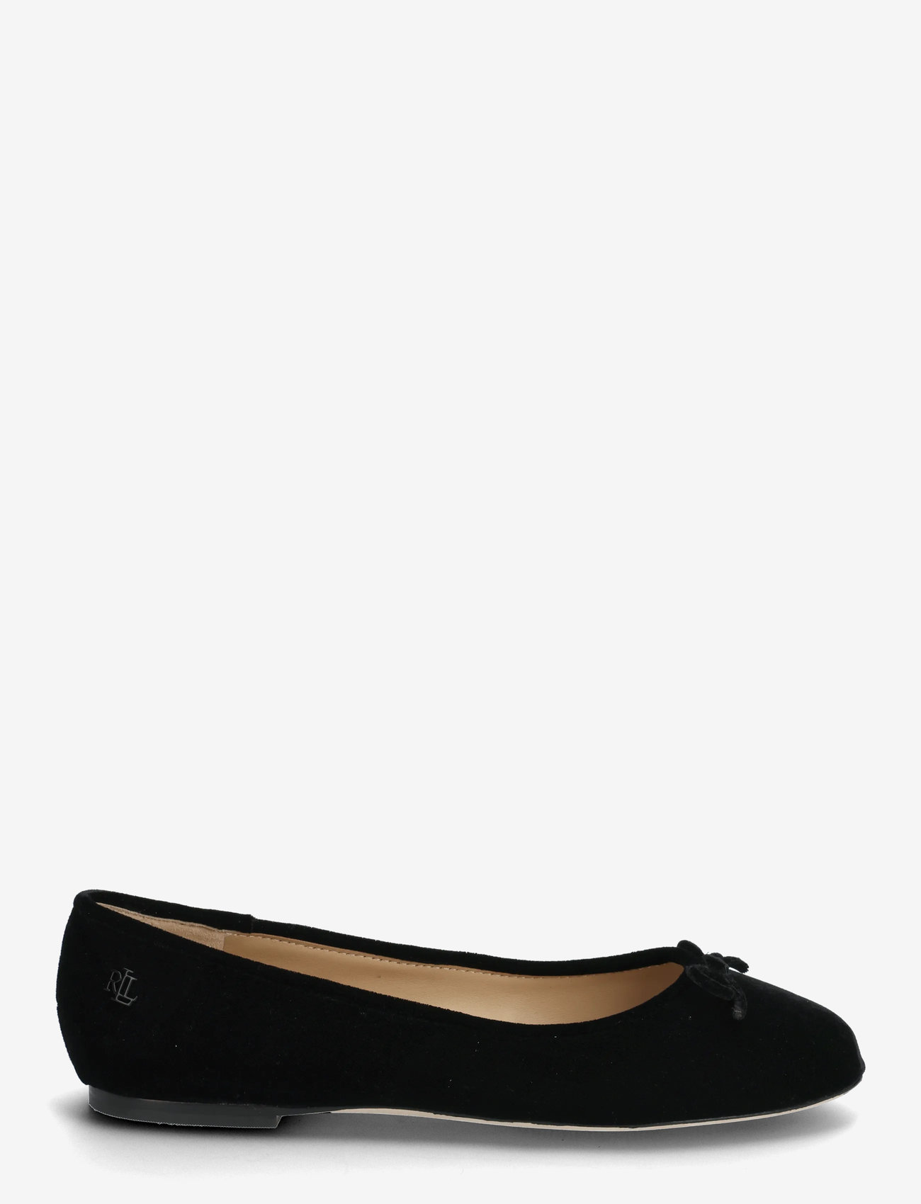Lauren Ralph Lauren - Jayna III Velvet Flat - erilised sündmused - black - 1