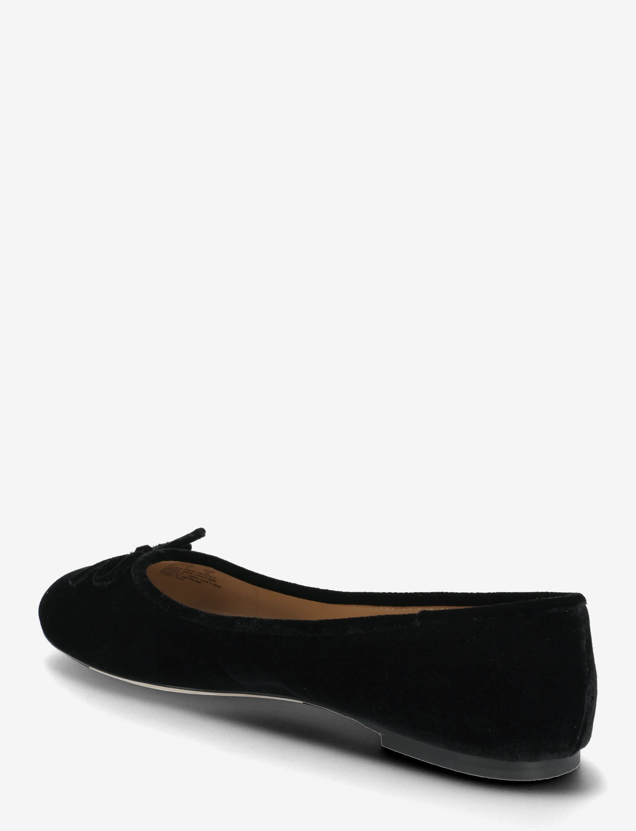 Lauren Ralph Lauren - Jayna III Velvet Flat - erilised sündmused - black - 2