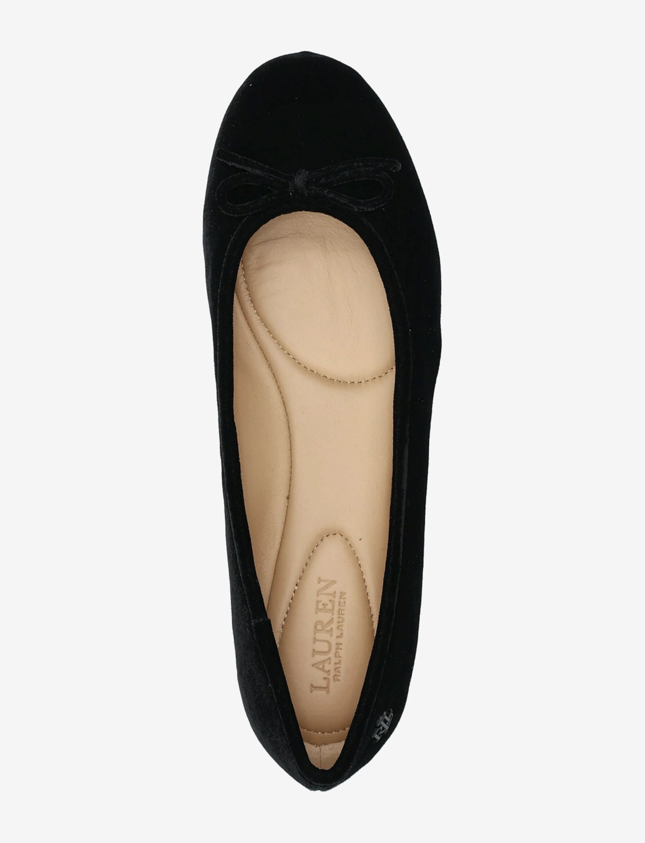 Lauren Ralph Lauren - Jayna III Velvet Flat - erilised sündmused - black - 3