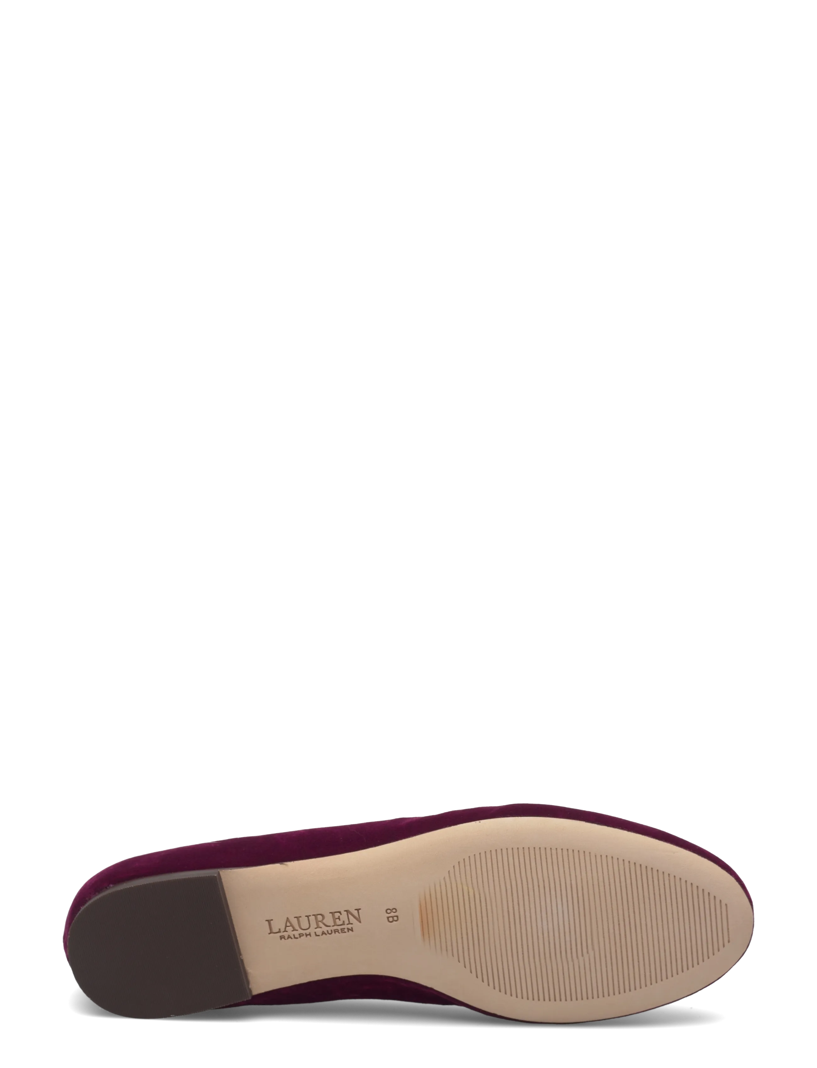 Lauren Ralph Lauren - Jayna III Velvet Flat - besondere anlässe - garnet - 4