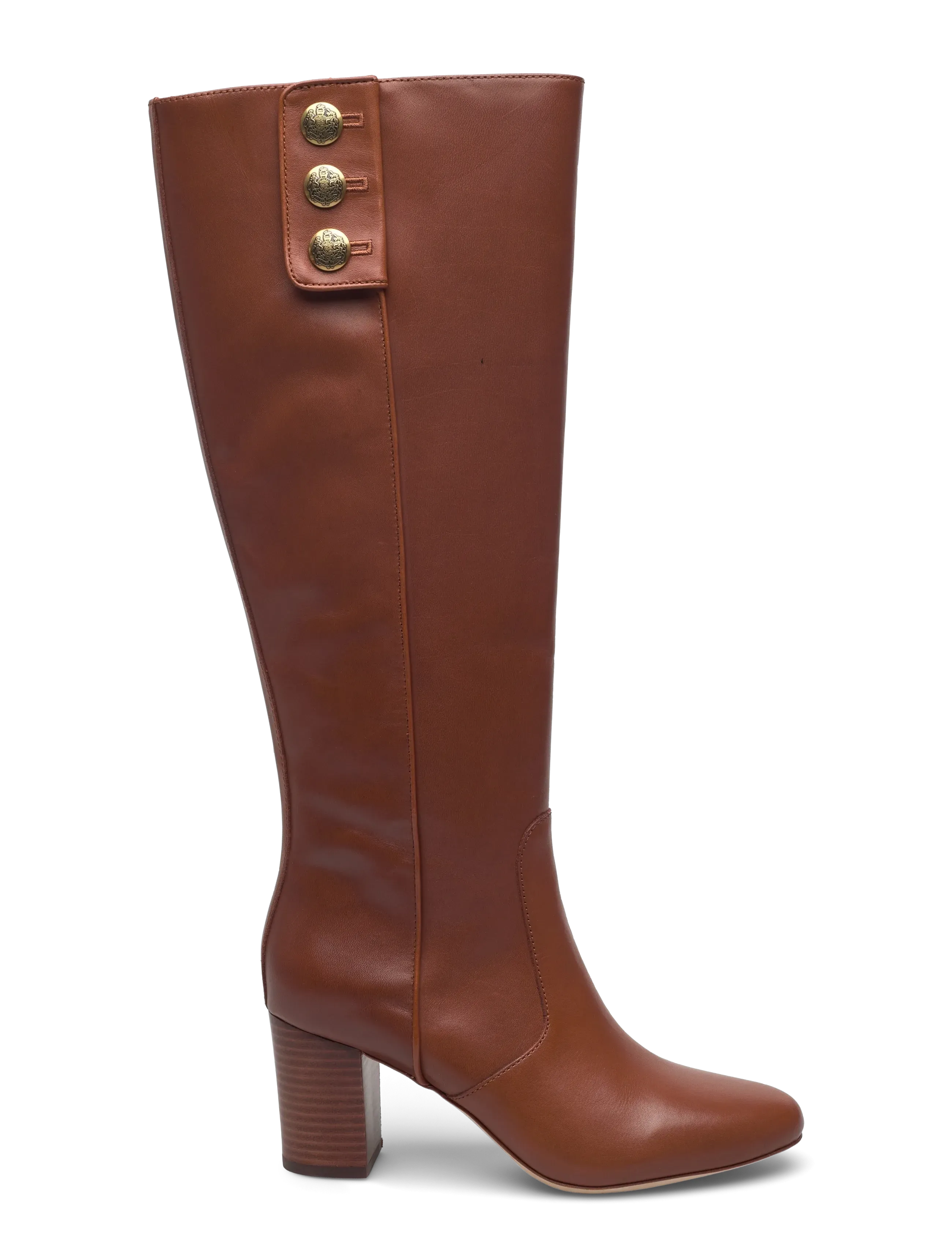 Kennedi Calfskin Tall Boot Heel 2