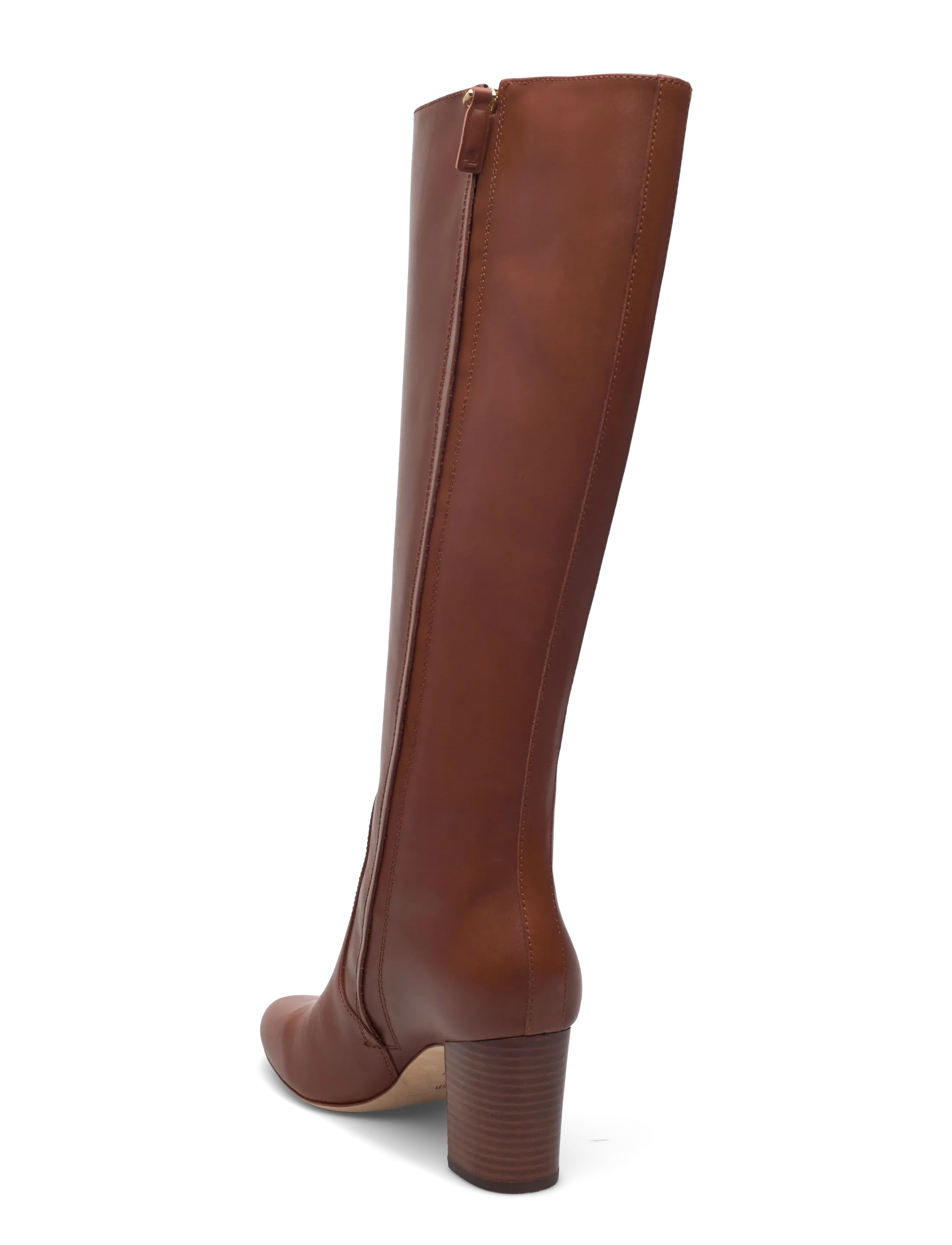 Kennedi Calfskin Tall Boot Heel 3