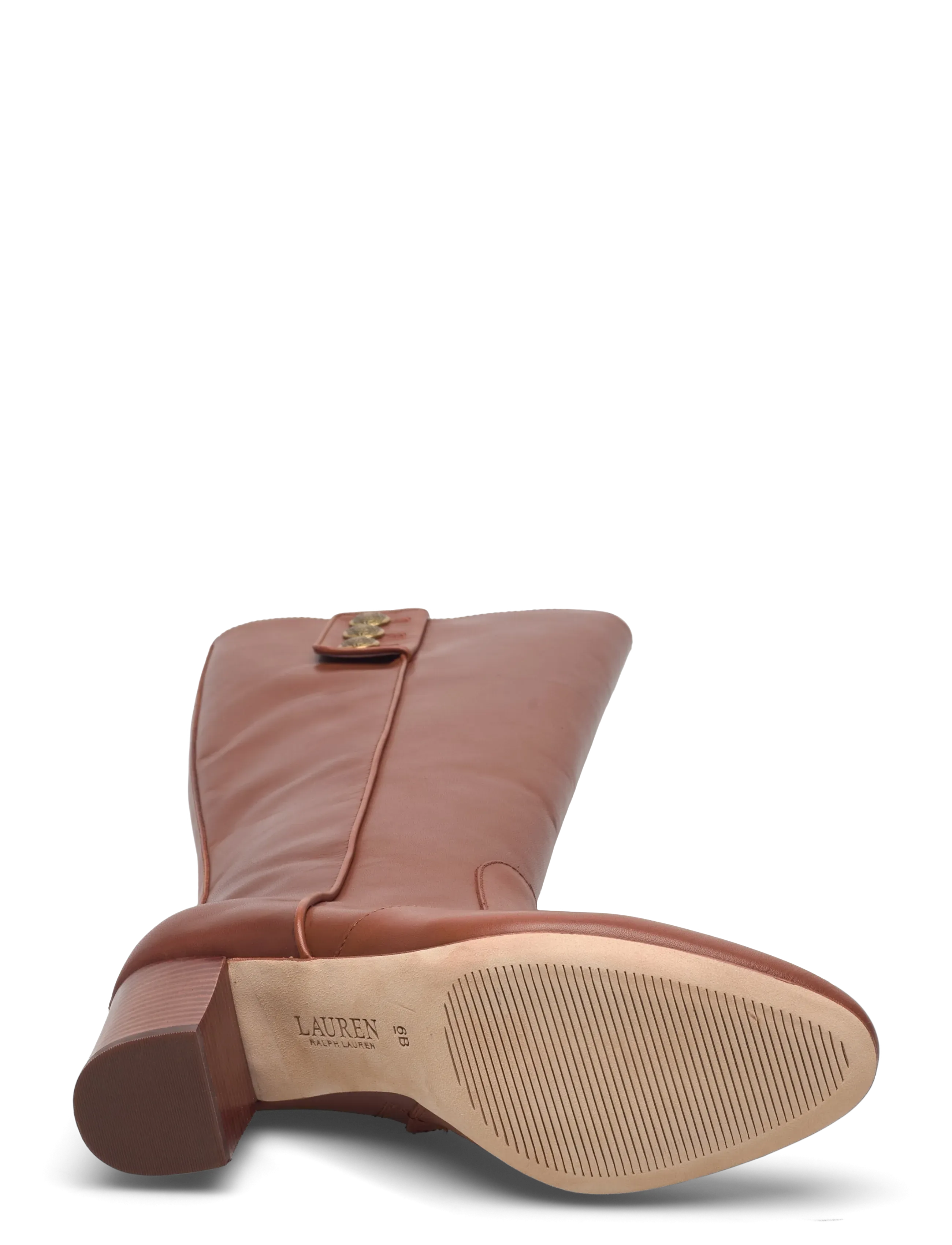 Kennedi Calfskin Tall Boot Heel 5