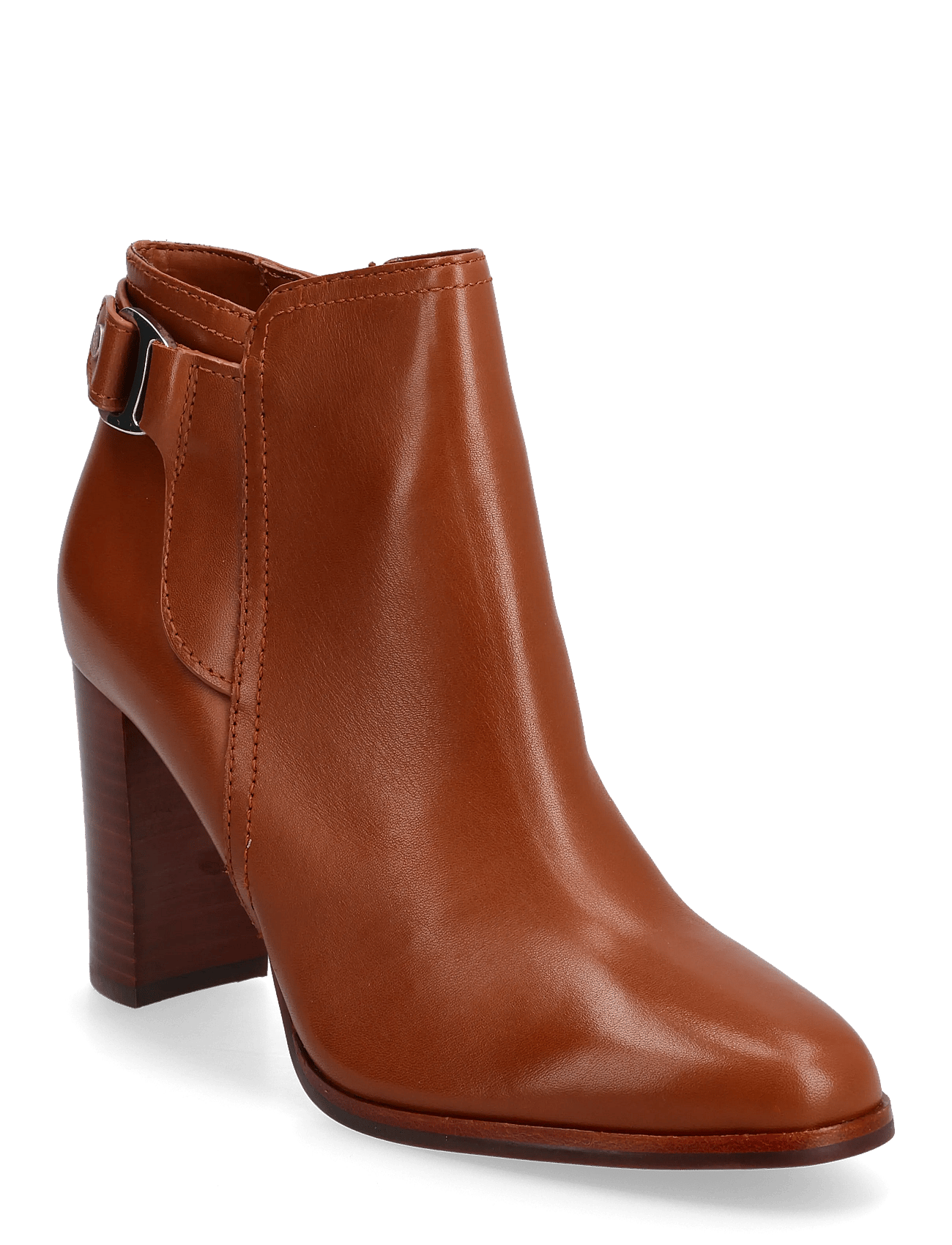 Lauren Ralph Lauren | Tasha Calfskin Bootie Heel | 41