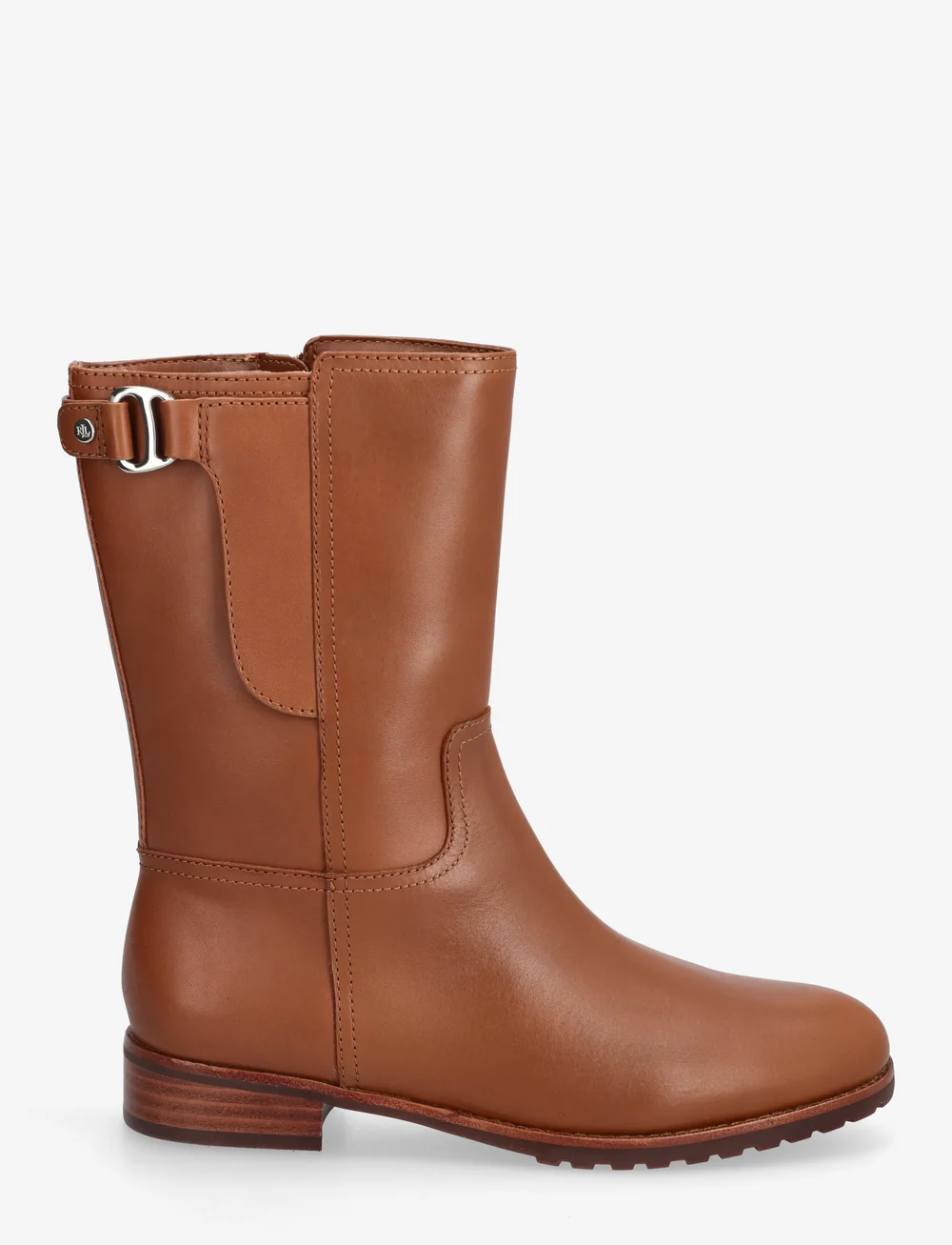 Lauren Ralph Lauren - TUMBLED VACHETTA-BMLRB-15-TR2-BO-MB - flade ankelstøvler - lauren tan - 1