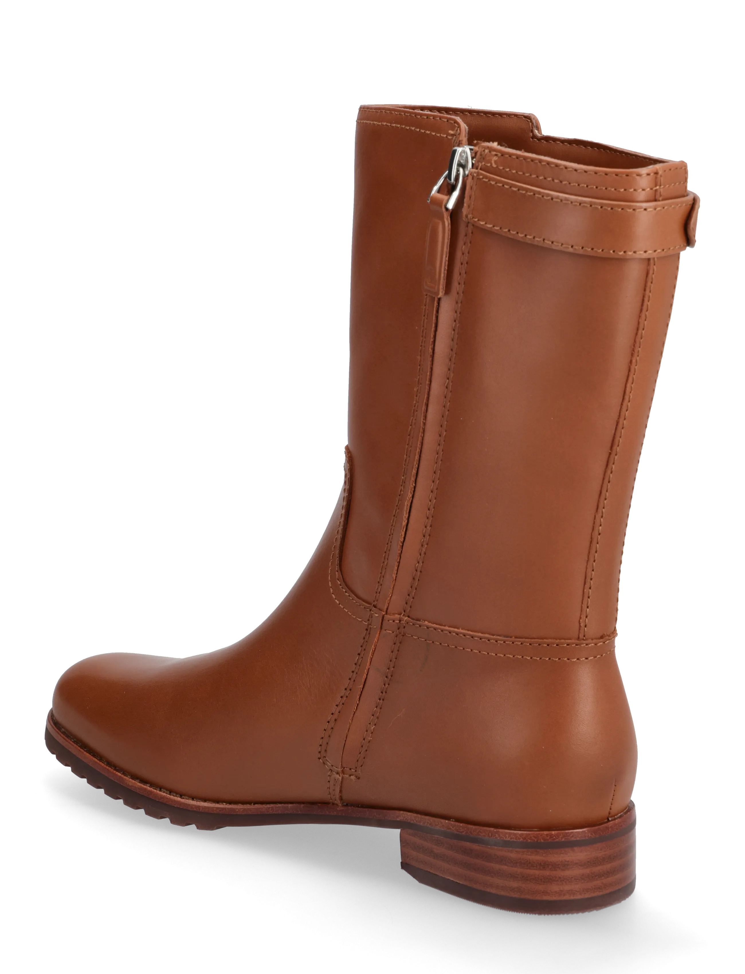 Lauren Ralph Lauren - Tasha Calfskin Boot - flache stiefeletten - lauren tan - 2