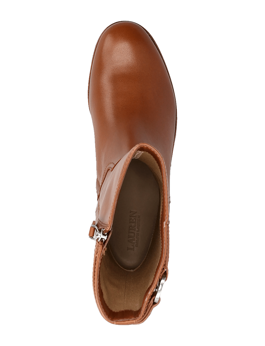 Lauren Ralph Lauren - Tasha Calfskin Boot - flache stiefeletten - lauren tan - 3