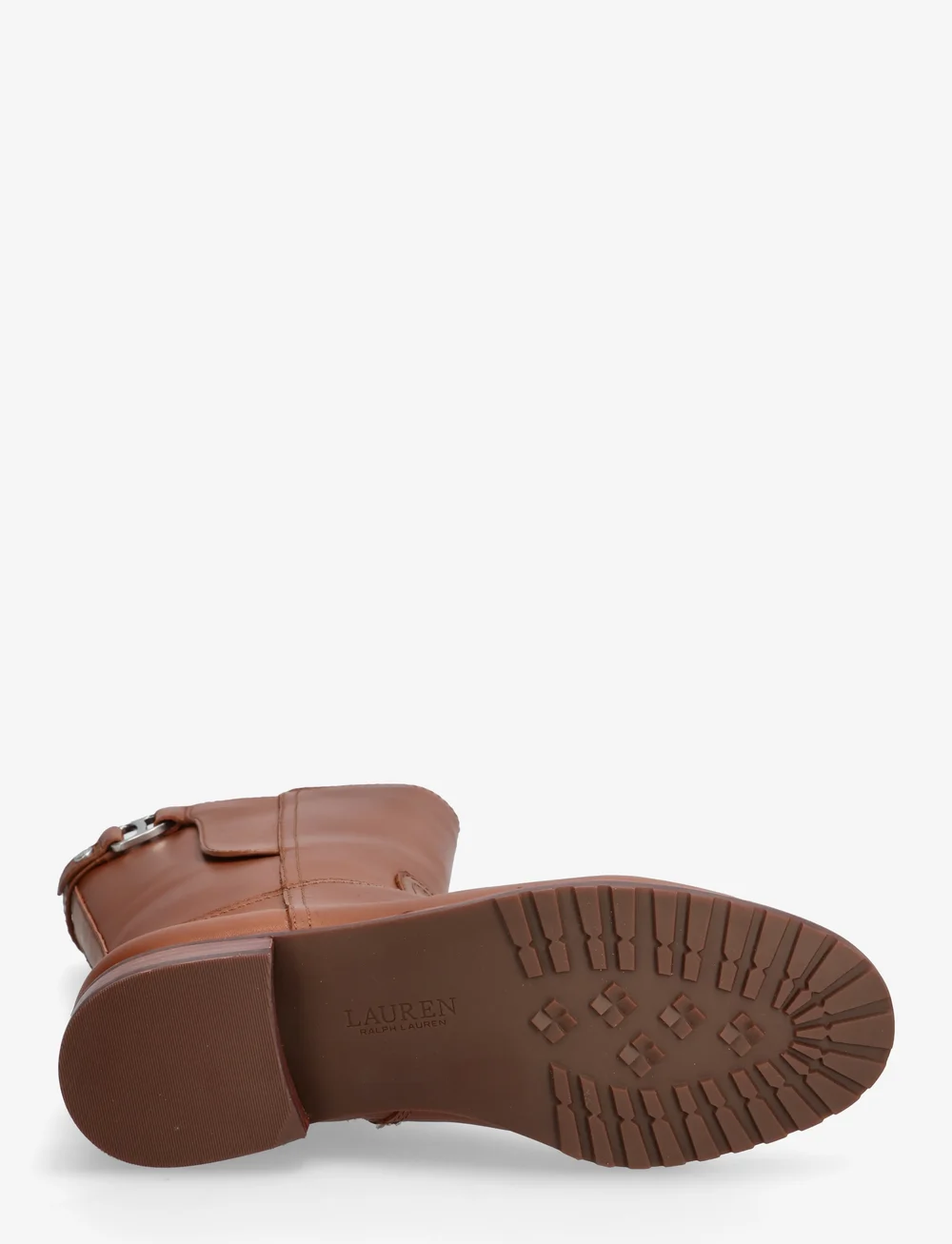 Lauren Ralph Lauren - TUMBLED VACHETTA-BMLRB-15-TR2-BO-MB - flade ankelstøvler - lauren tan - 4