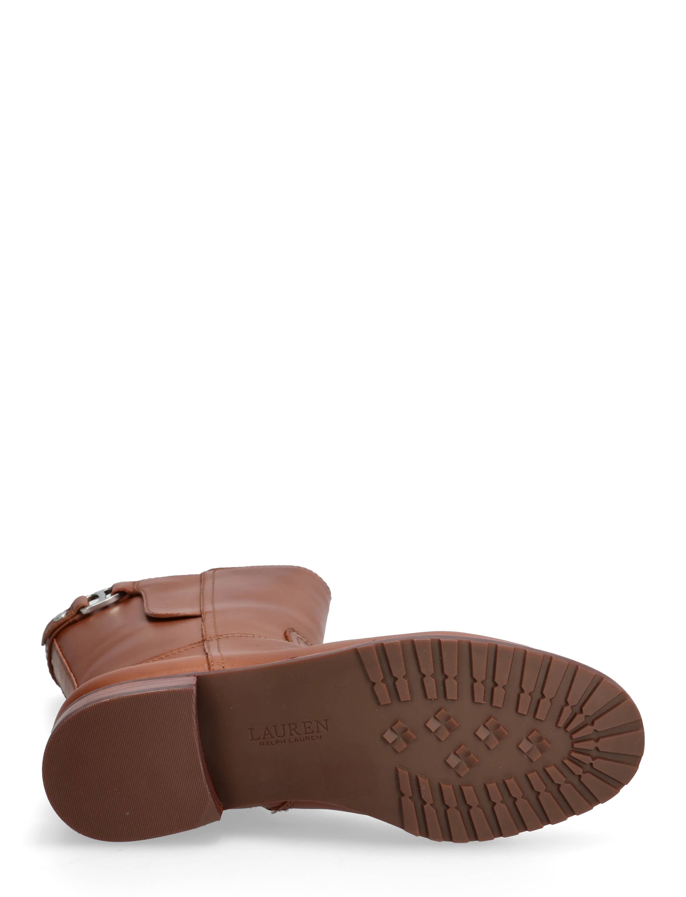 Lauren Ralph Lauren - Tasha Calfskin Boot - flache stiefeletten - lauren tan - 4